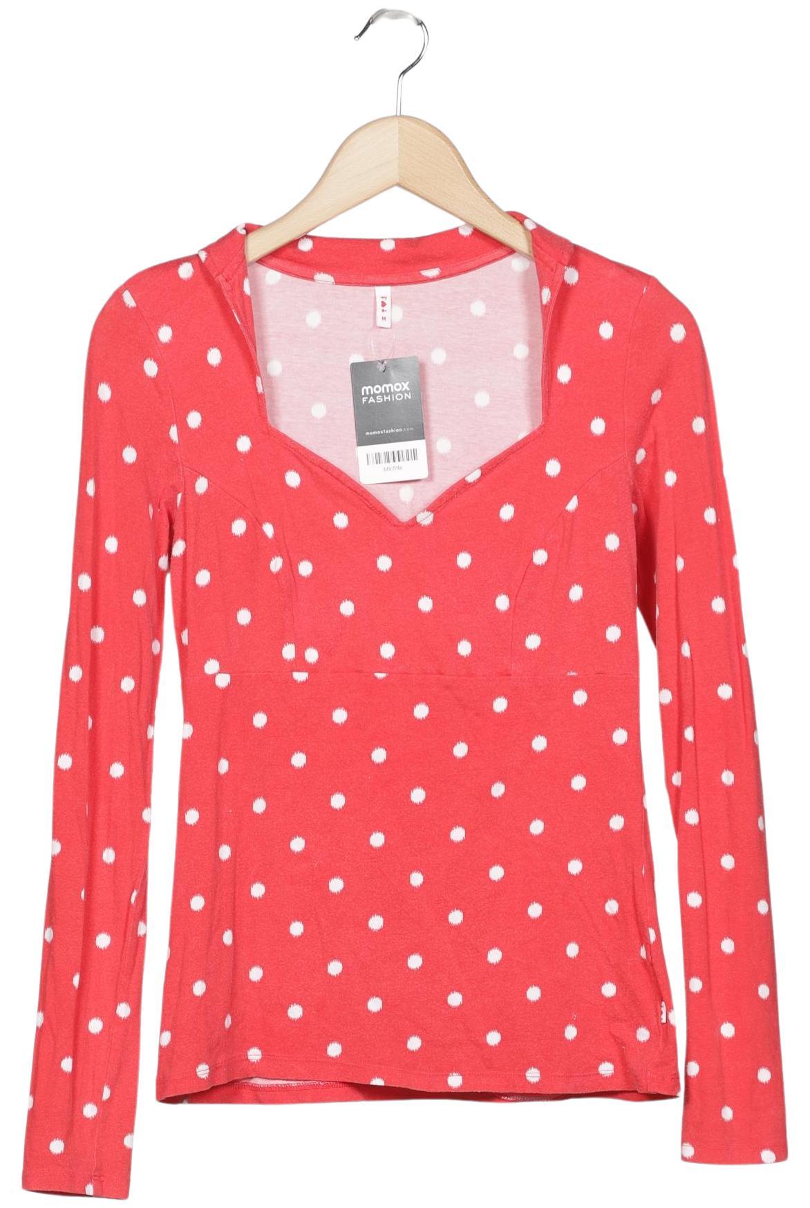 

Blutsgeschwister Damen Langarmshirt, rot, Gr. 38