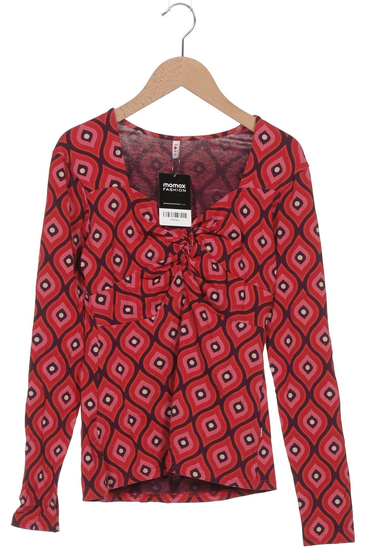 

Blutsgeschwister Damen Langarmshirt, rot, Gr. 36