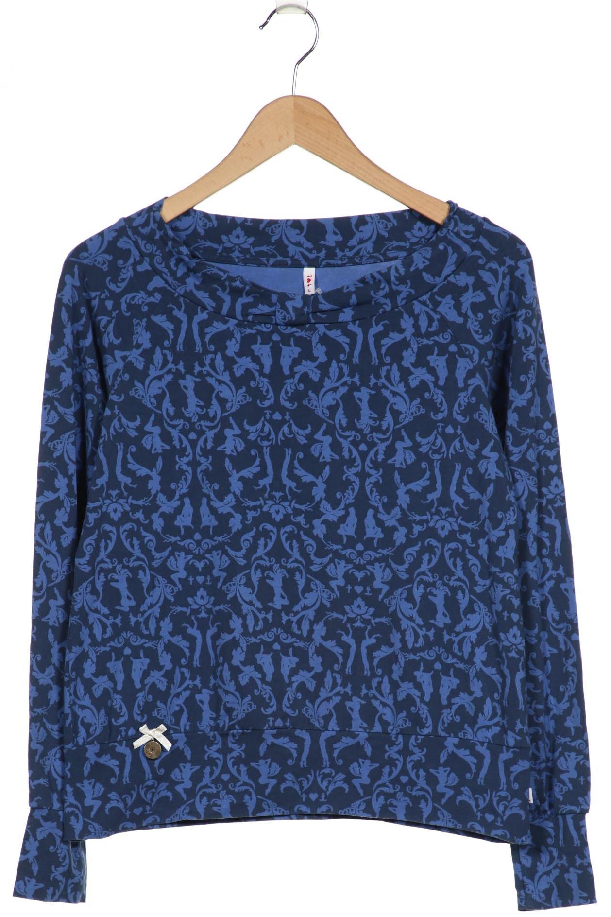 

Blutsgeschwister Damen Langarmshirt, blau, Gr. 42