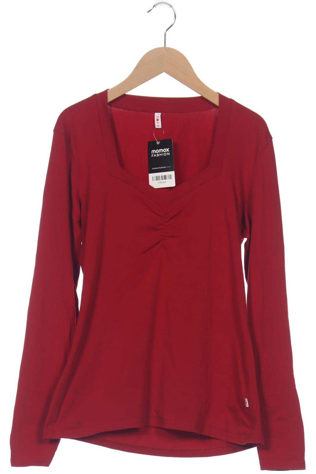 

Blutsgeschwister Damen Langarmshirt, rot, Gr. 44