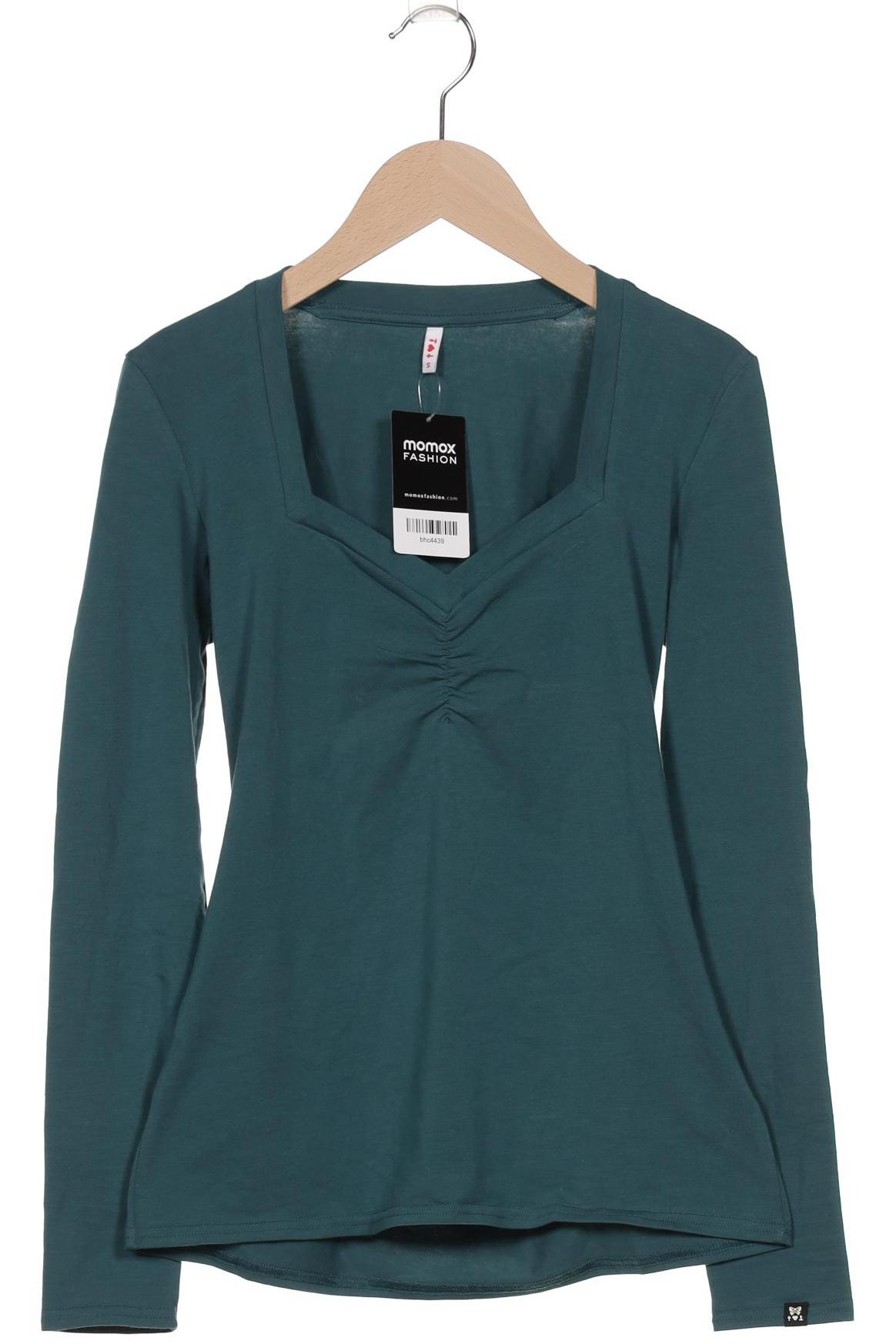 

Blutsgeschwister Damen Langarmshirt, türkis, Gr. 36