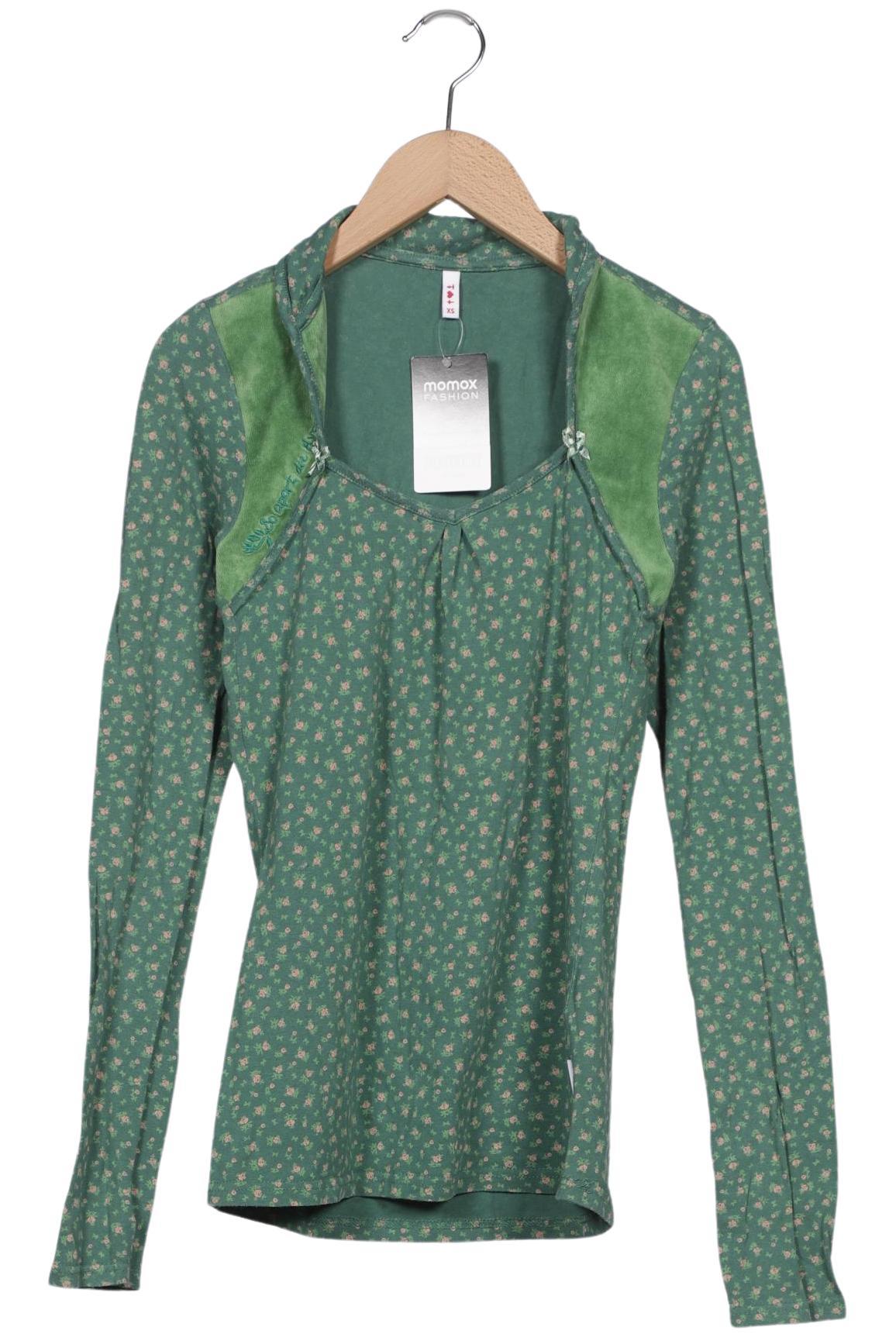 

Blutsgeschwister Damen Langarmshirt, grün, Gr. 34