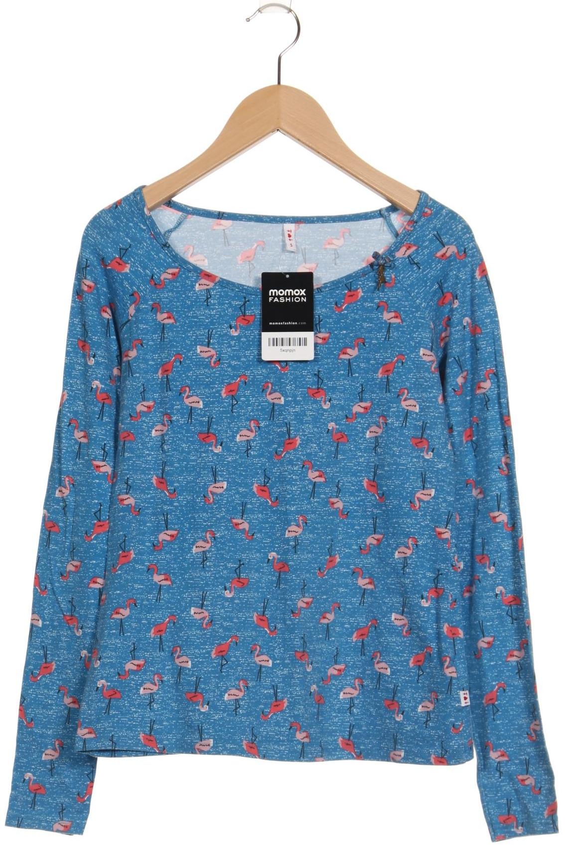 

Blutsgeschwister Damen Langarmshirt, hellblau, Gr. 36