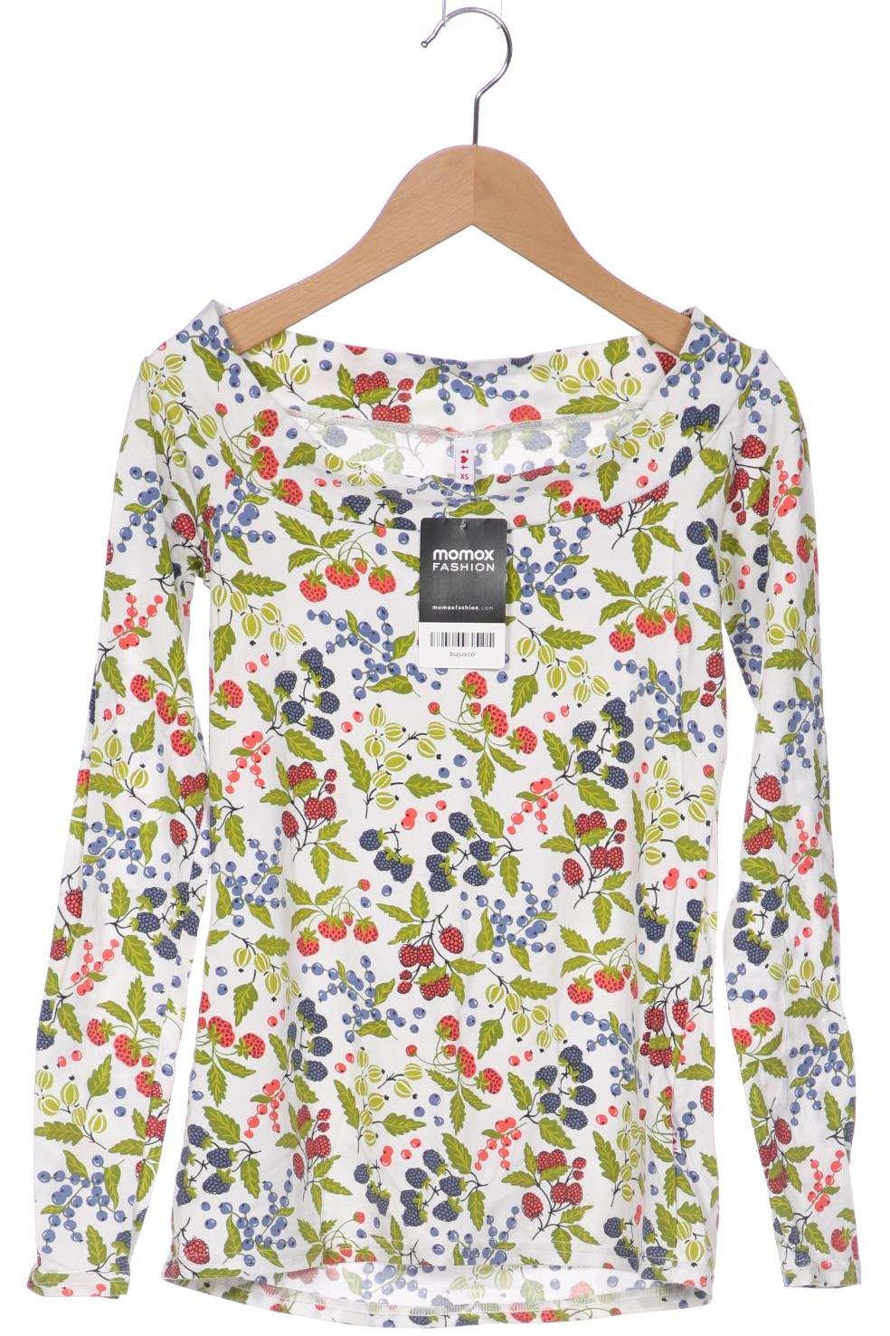 

Blutsgeschwister Damen Langarmshirt, weiß, Gr. 34