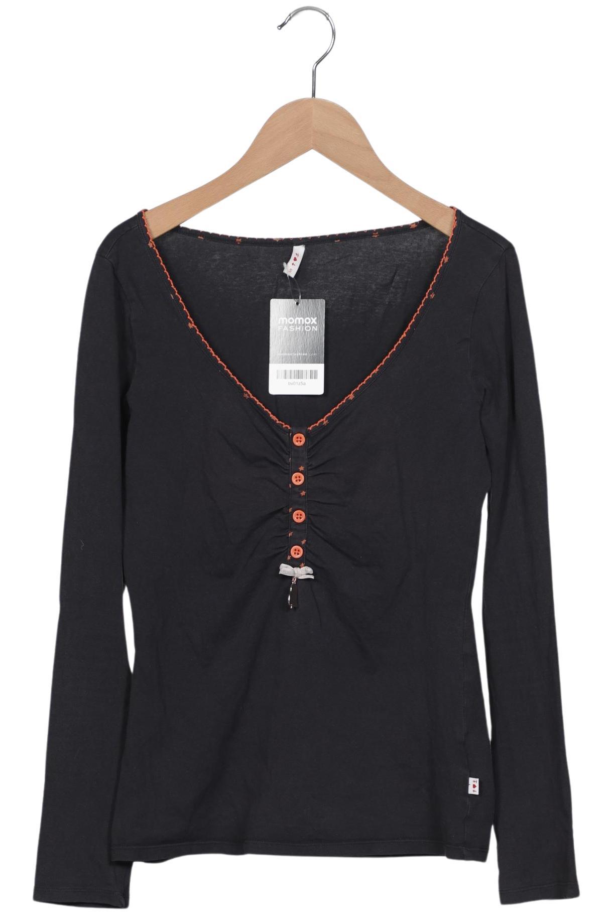 

Blutsgeschwister Damen Langarmshirt, schwarz, Gr. 36