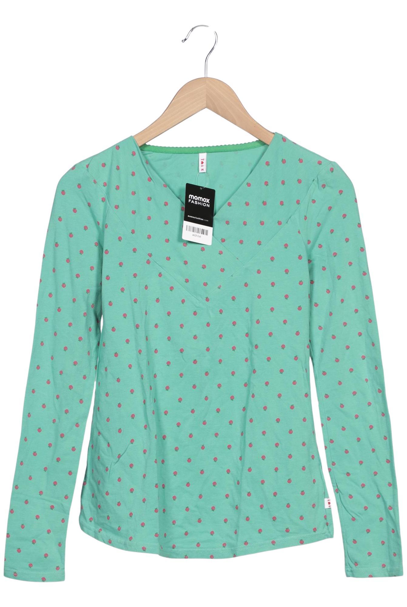 

Blutsgeschwister Damen Langarmshirt, türkis, Gr. 38