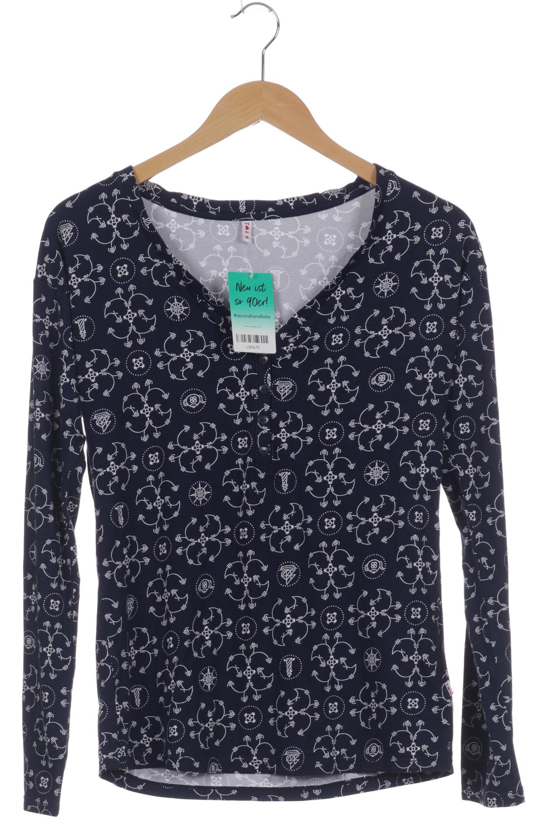 

Blutsgeschwister Damen Langarmshirt, blau, Gr.