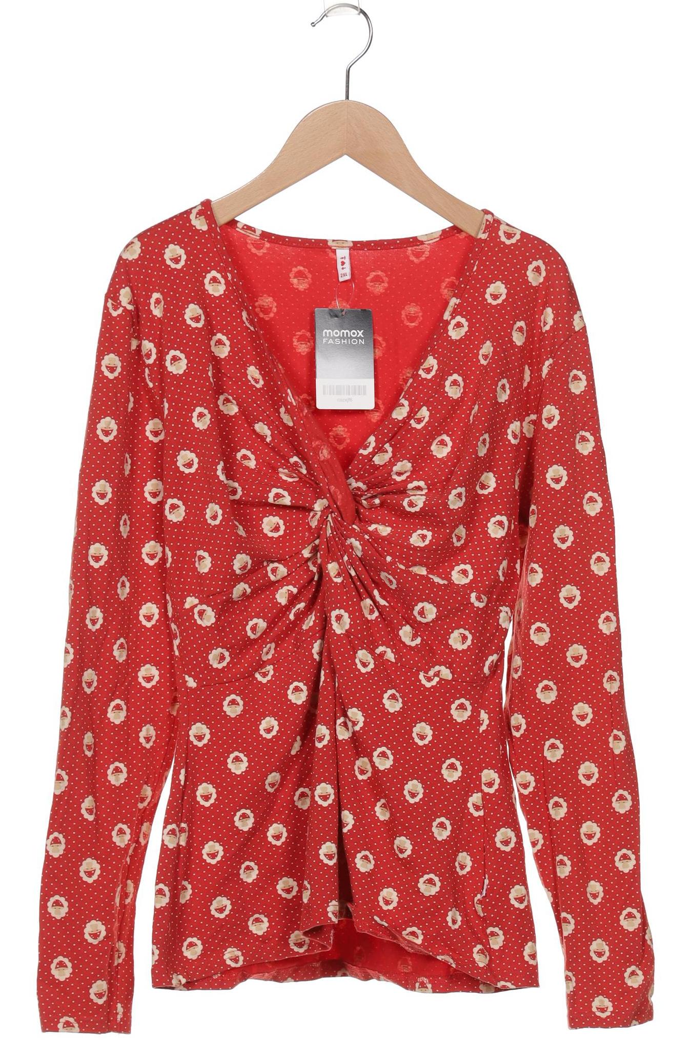 

Blutsgeschwister Damen Langarmshirt, rot, Gr. 46