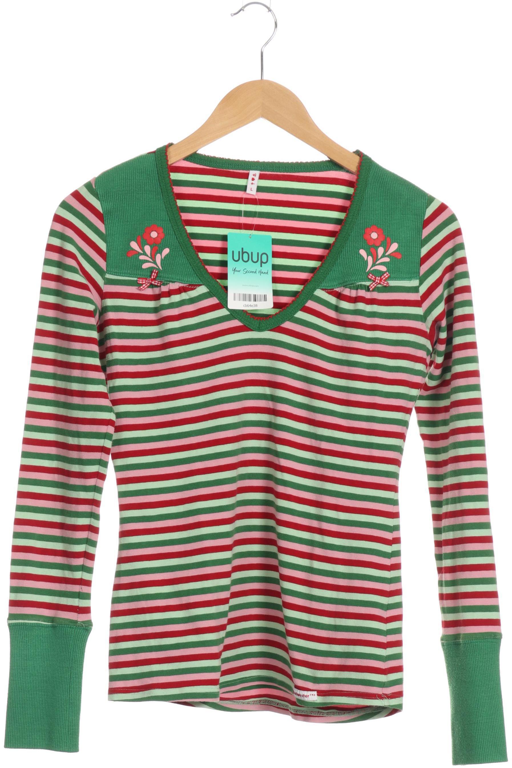 

Blutsgeschwister Damen Langarmshirt, grün, Gr.