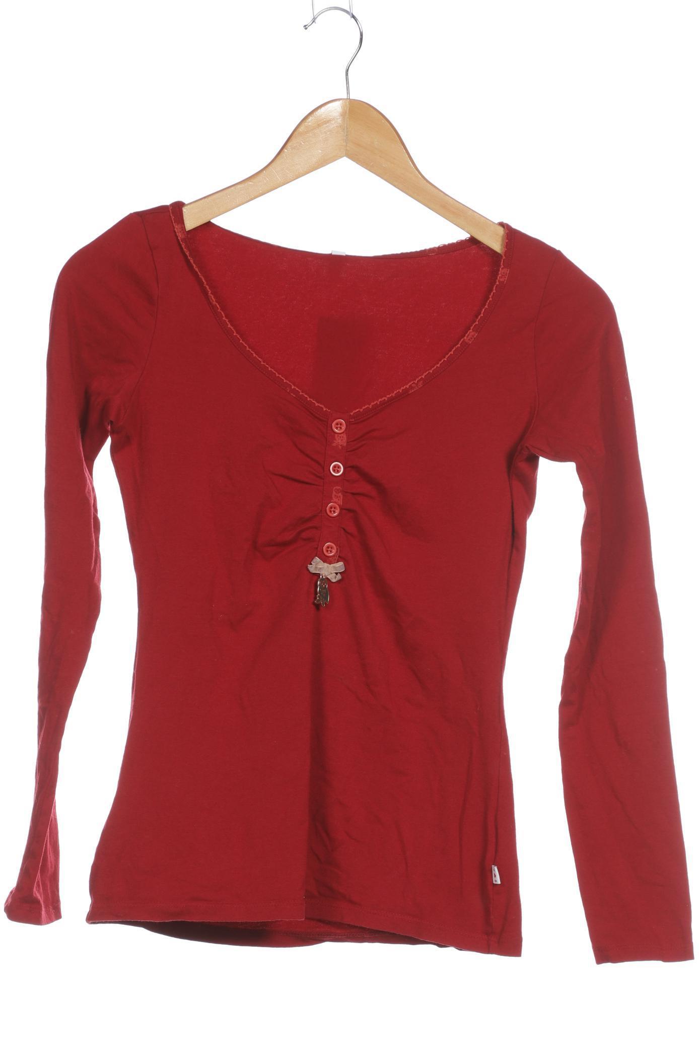 

Blutsgeschwister Damen Langarmshirt, rot, Gr.