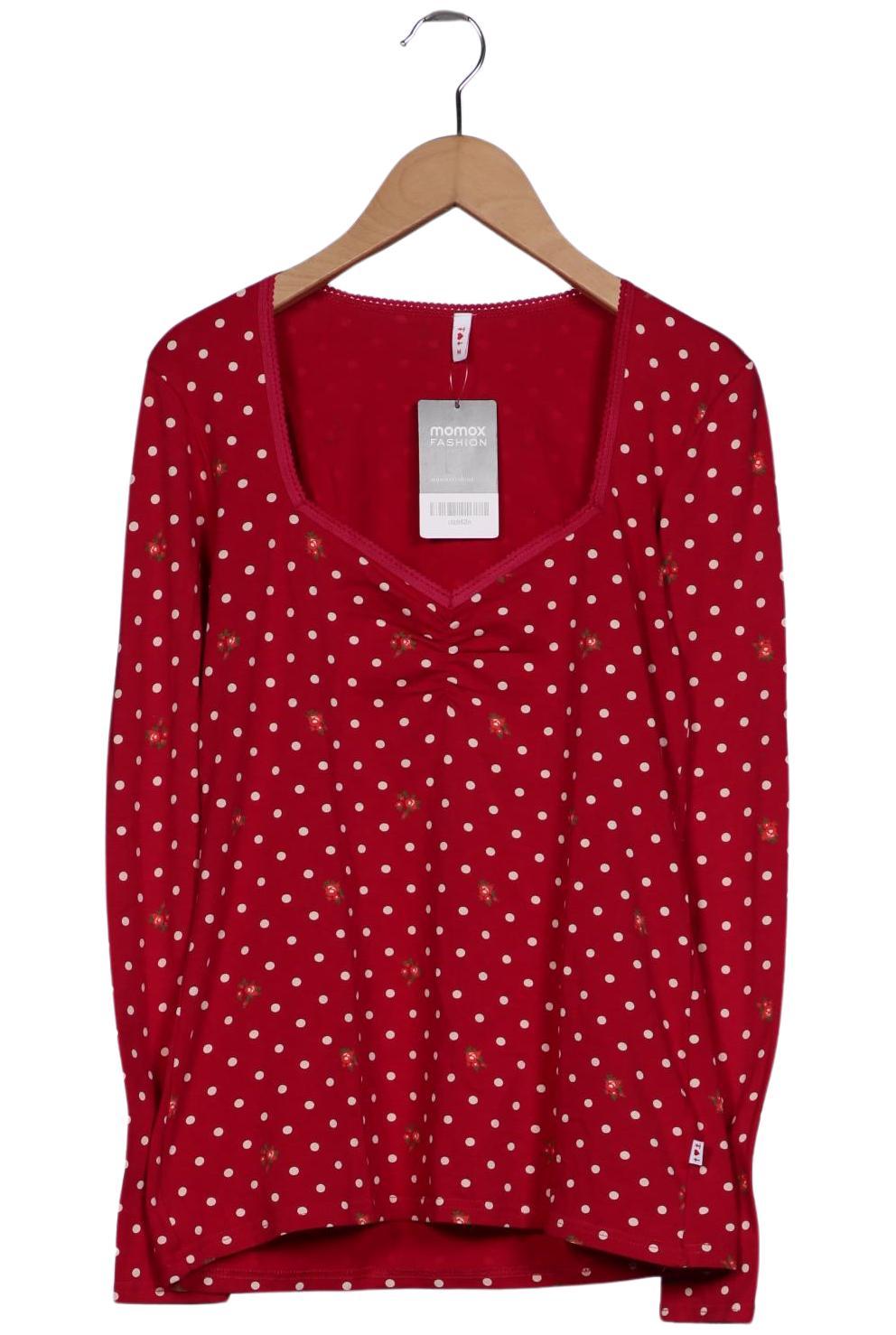 

Blutsgeschwister Damen Langarmshirt, rot, Gr. 38