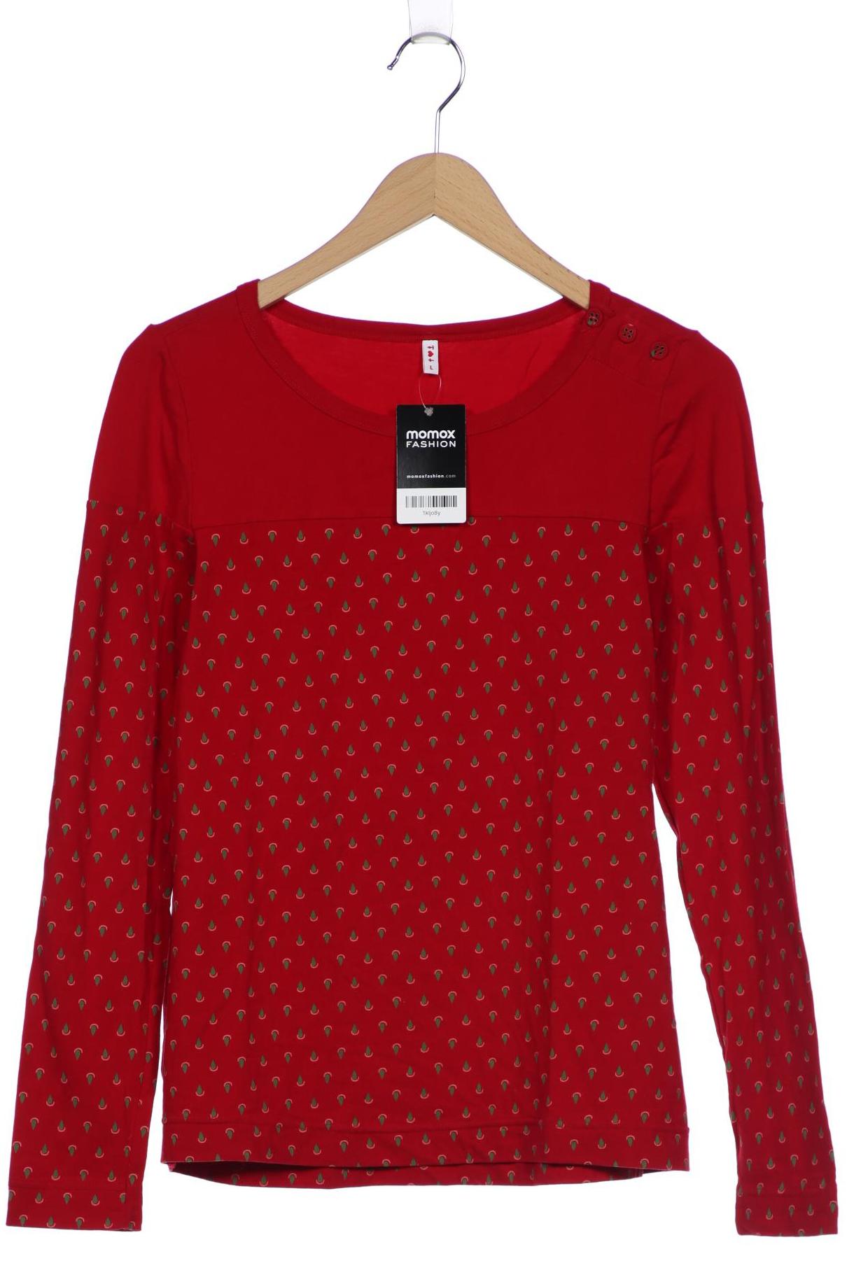 

Blutsgeschwister Damen Langarmshirt, rot, Gr. 42
