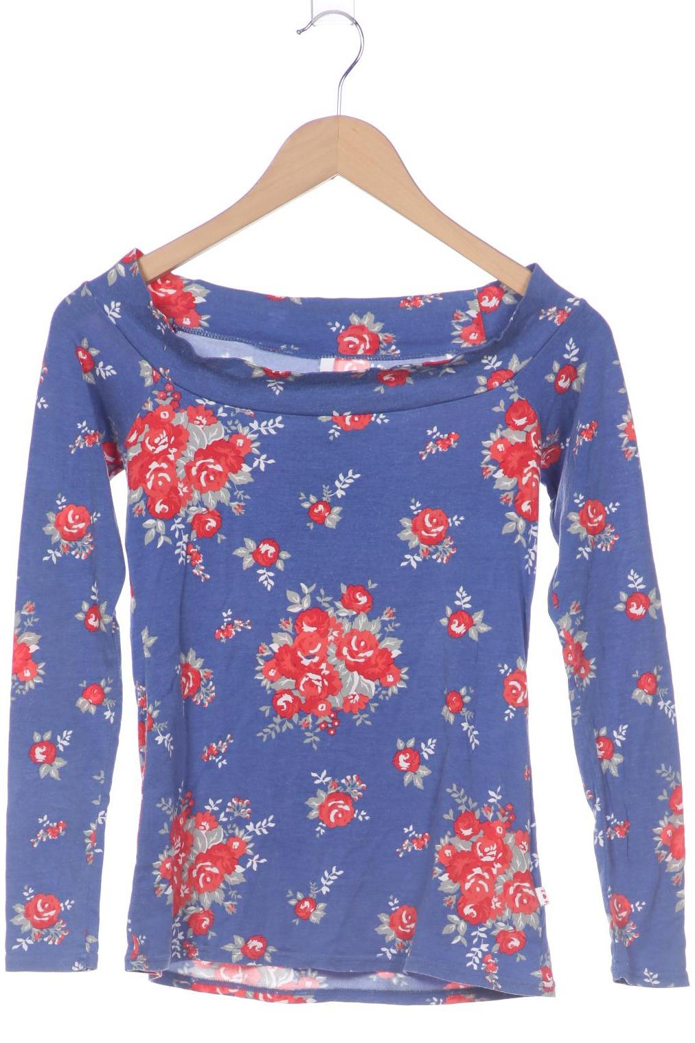

Blutsgeschwister Damen Langarmshirt, blau, Gr. 34