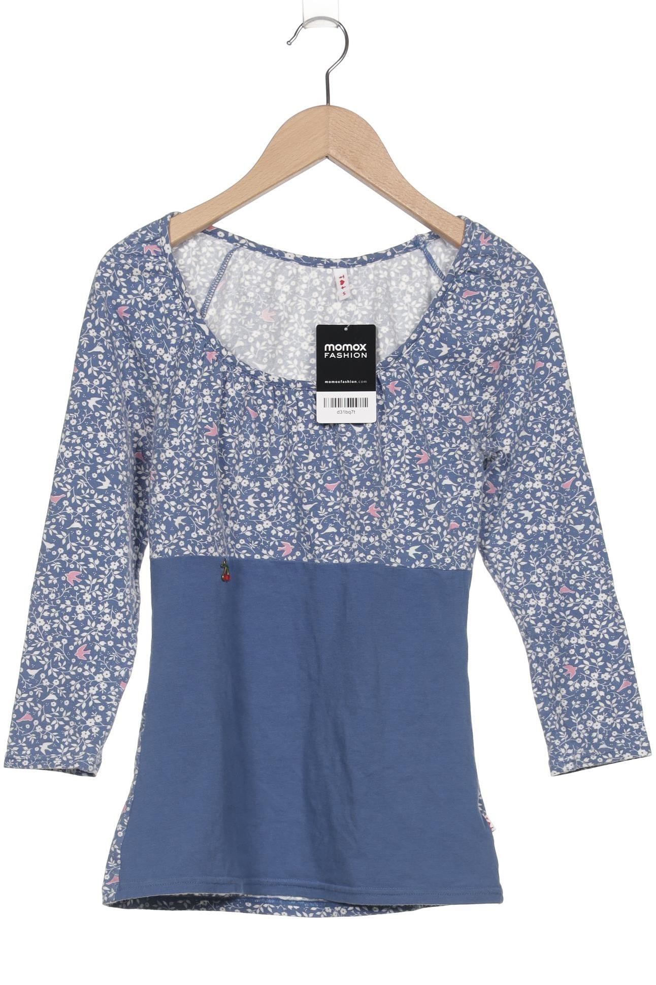

Blutsgeschwister Damen Langarmshirt, blau, Gr. 36