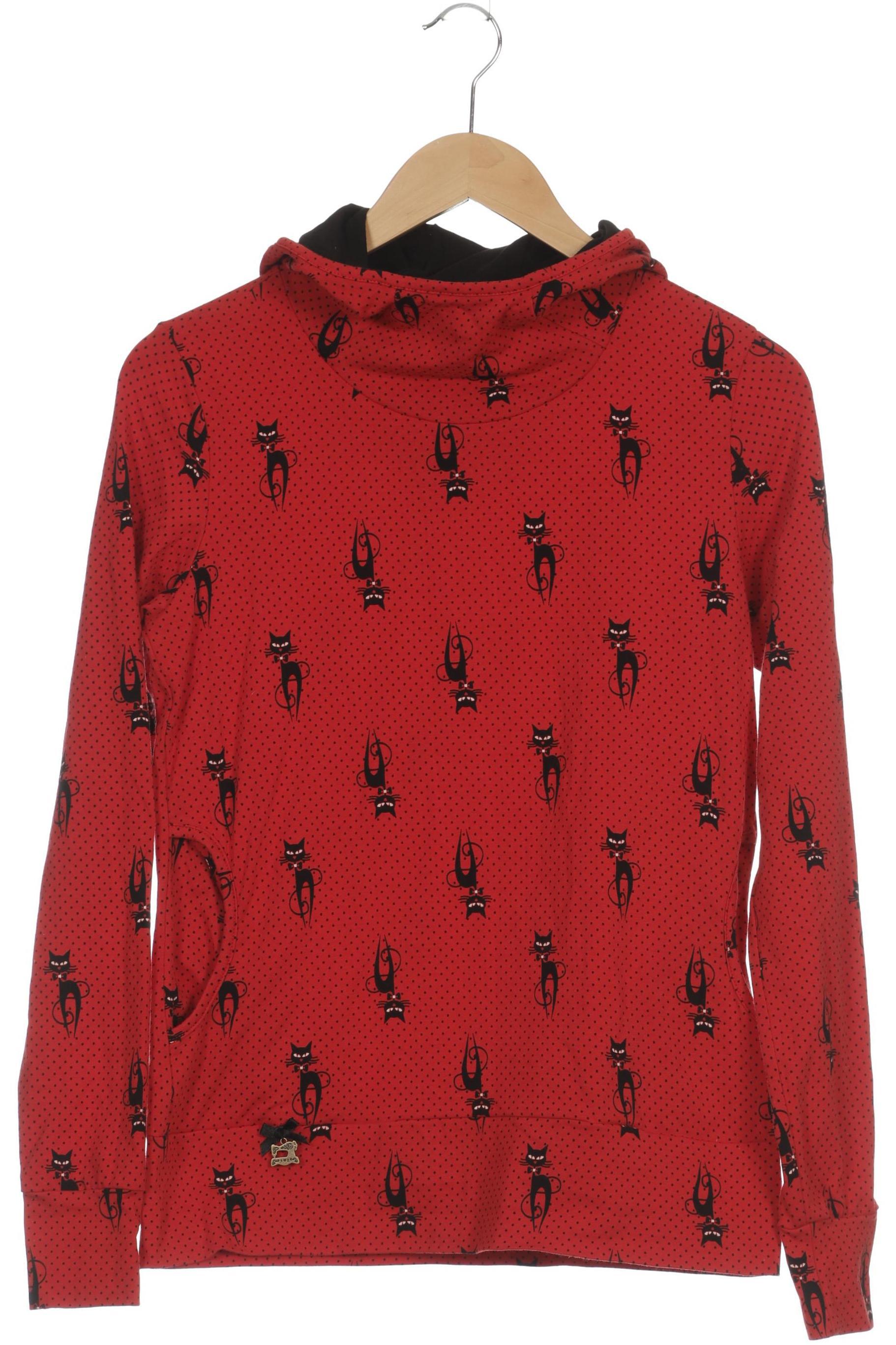 

Blutsgeschwister Damen Kapuzenpullover, rot, Gr.