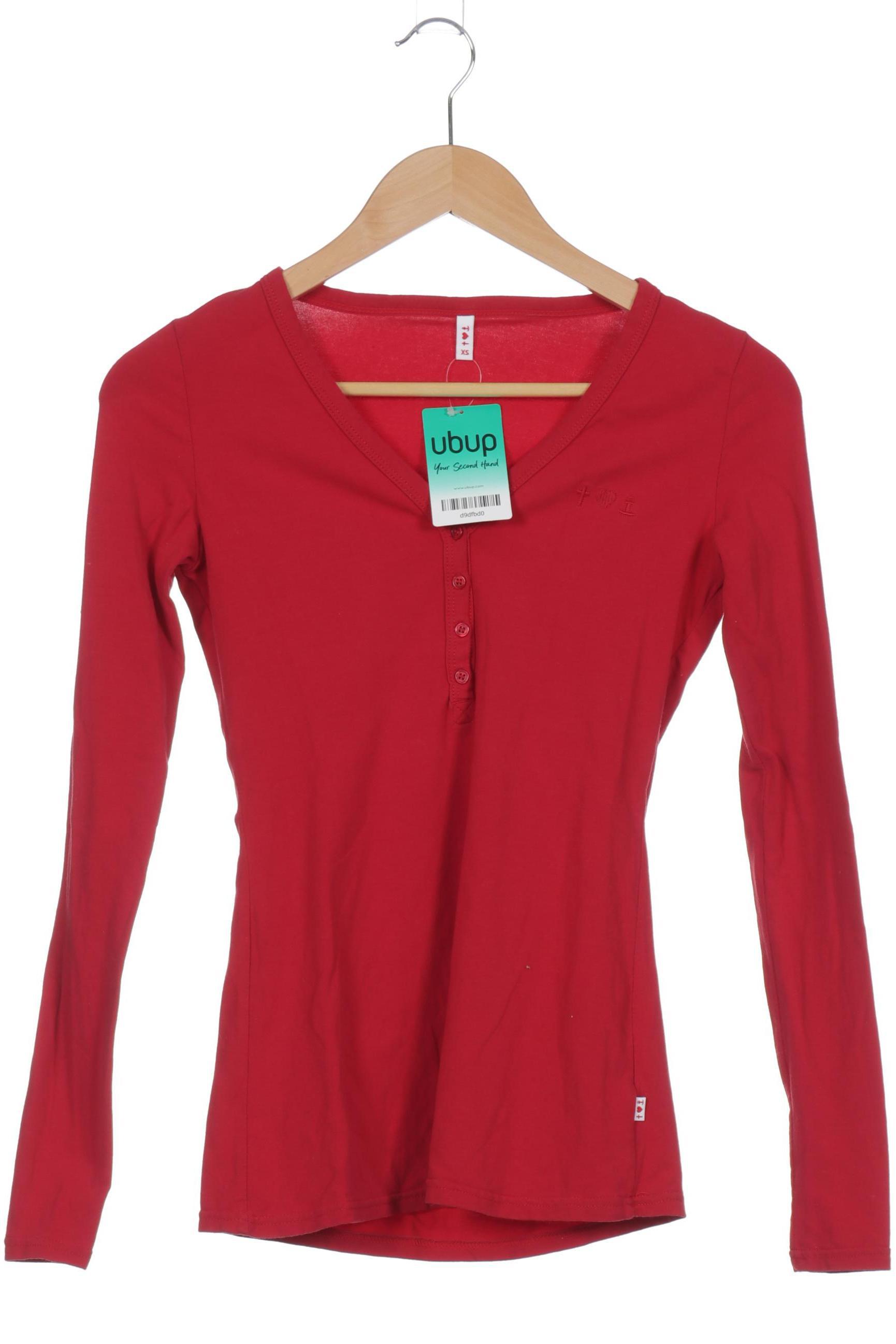 

Blutsgeschwister Damen Langarmshirt, rot, Gr.