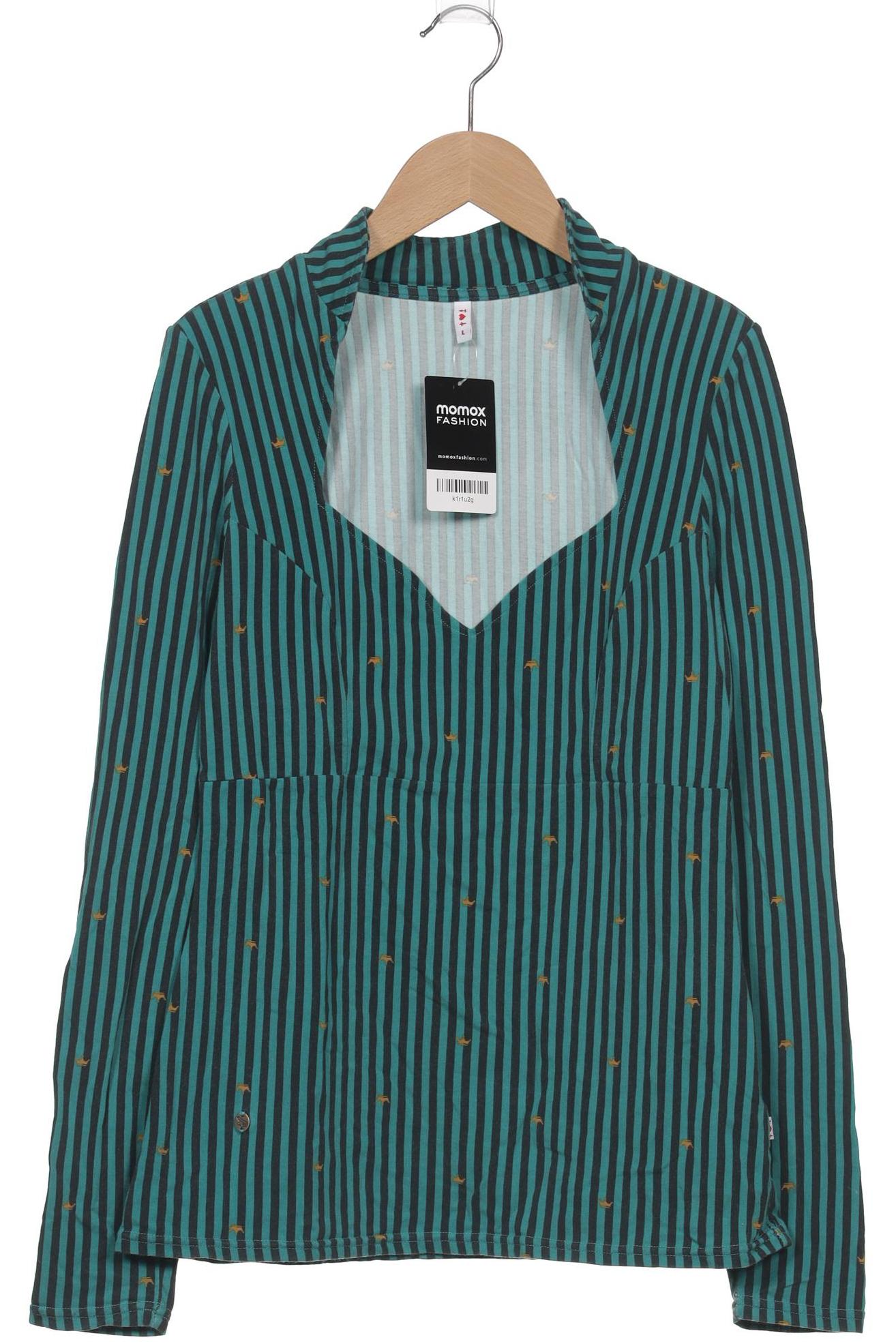 

Blutsgeschwister Damen Langarmshirt, türkis, Gr. 42