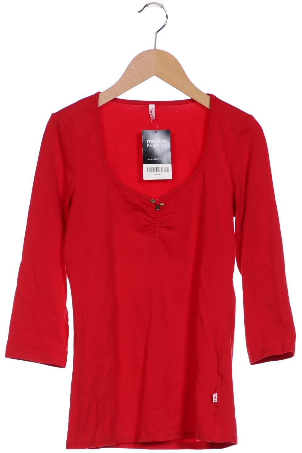 

Blutsgeschwister Damen Langarmshirt, rot, Gr. 36