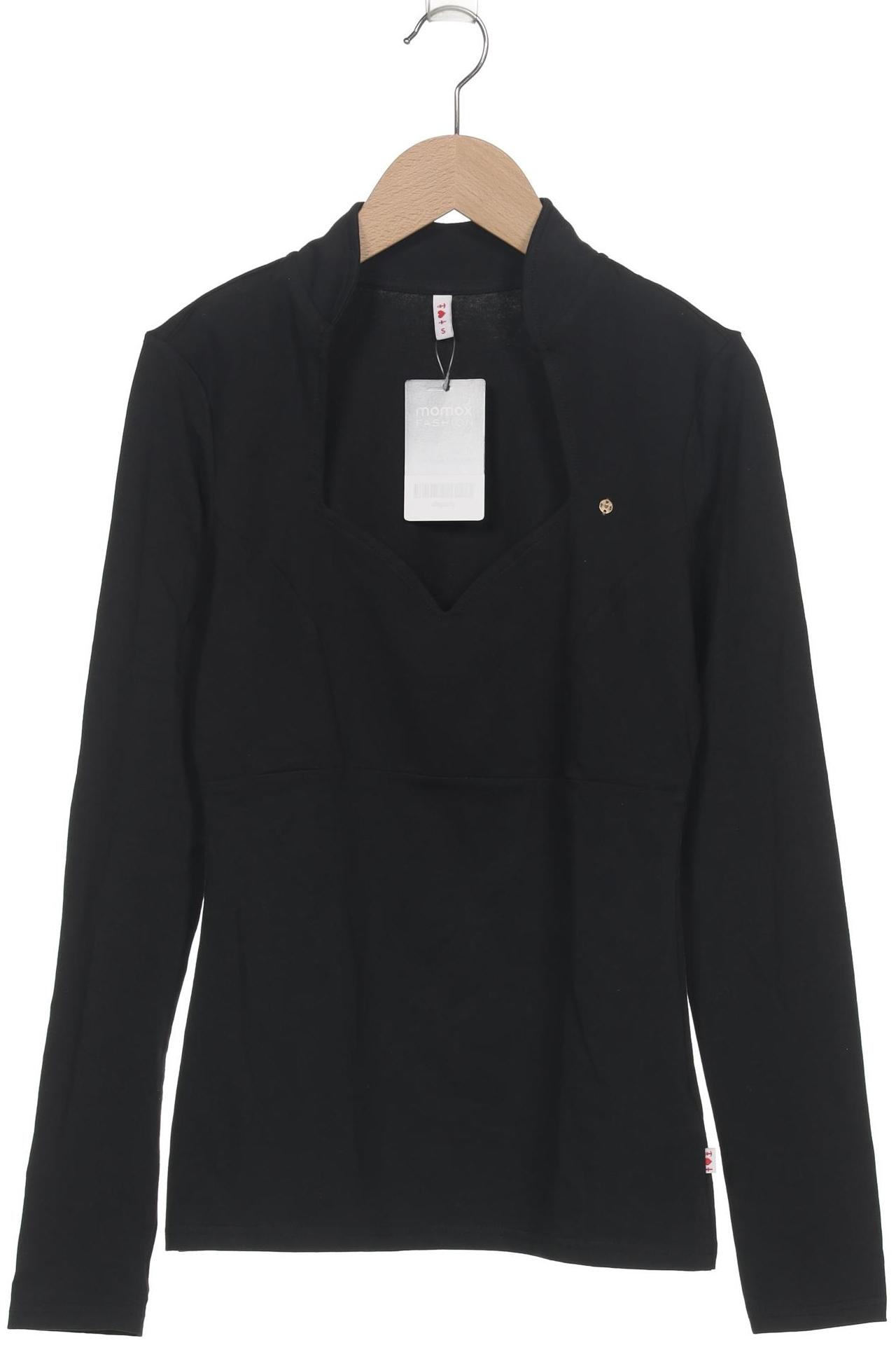 Thumbnail - Blutsgeschwister Damen Langarmshirt, schwarz, Gr. 36