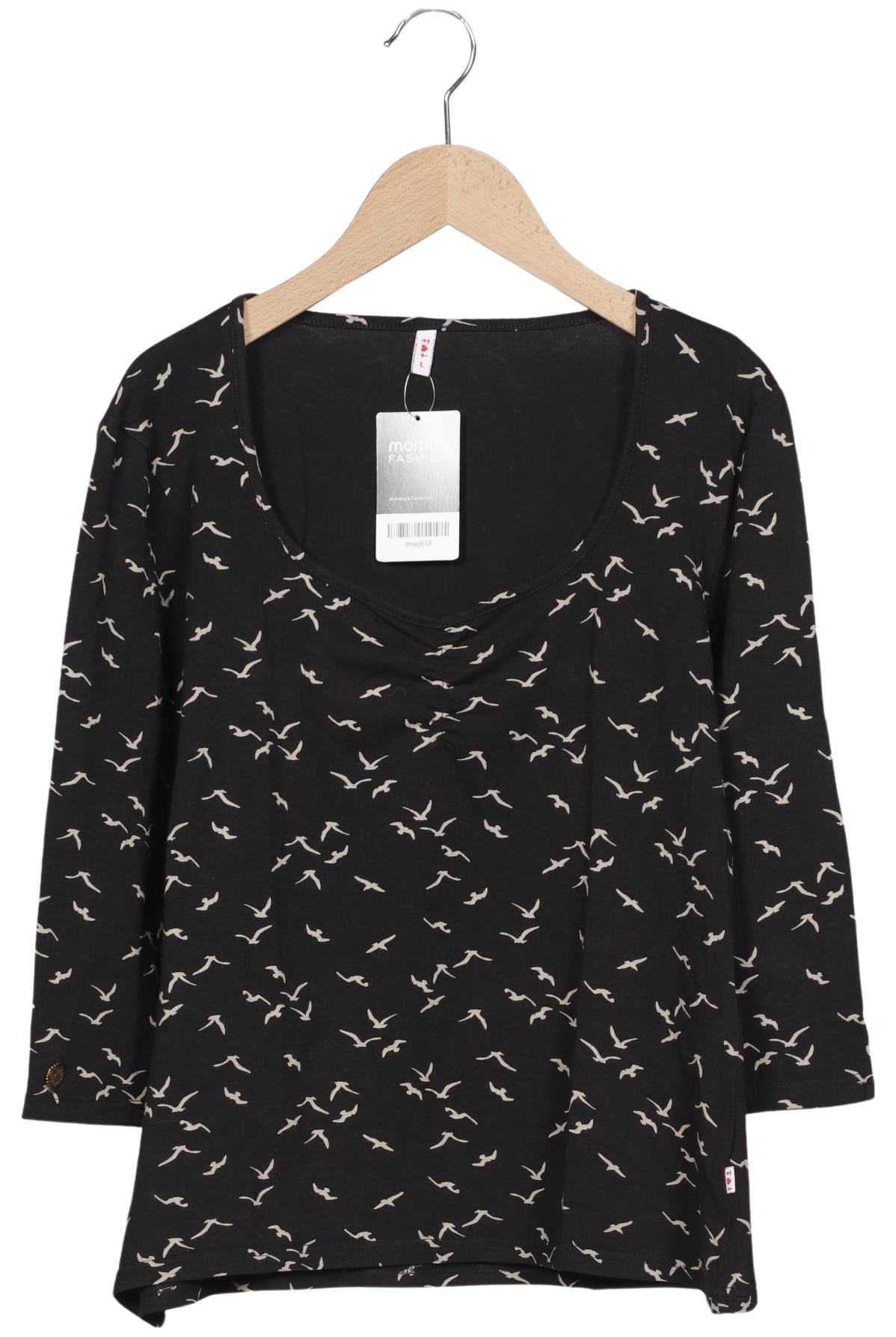 

Blutsgeschwister Damen Langarmshirt, schwarz, Gr. 42