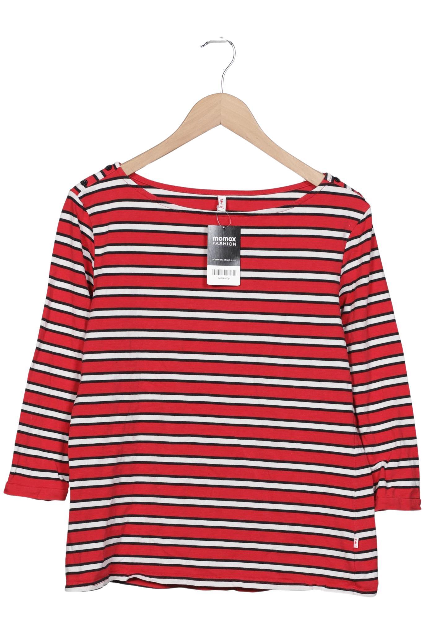 

Blutsgeschwister Damen Langarmshirt, rot, Gr. 46