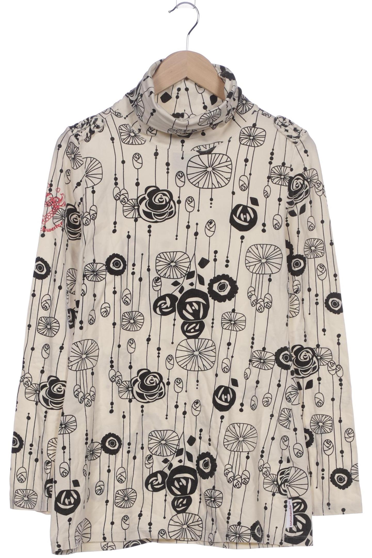 Thumbnail - Blutsgeschwister Damen Langarmshirt, cremeweiß, Gr. 44