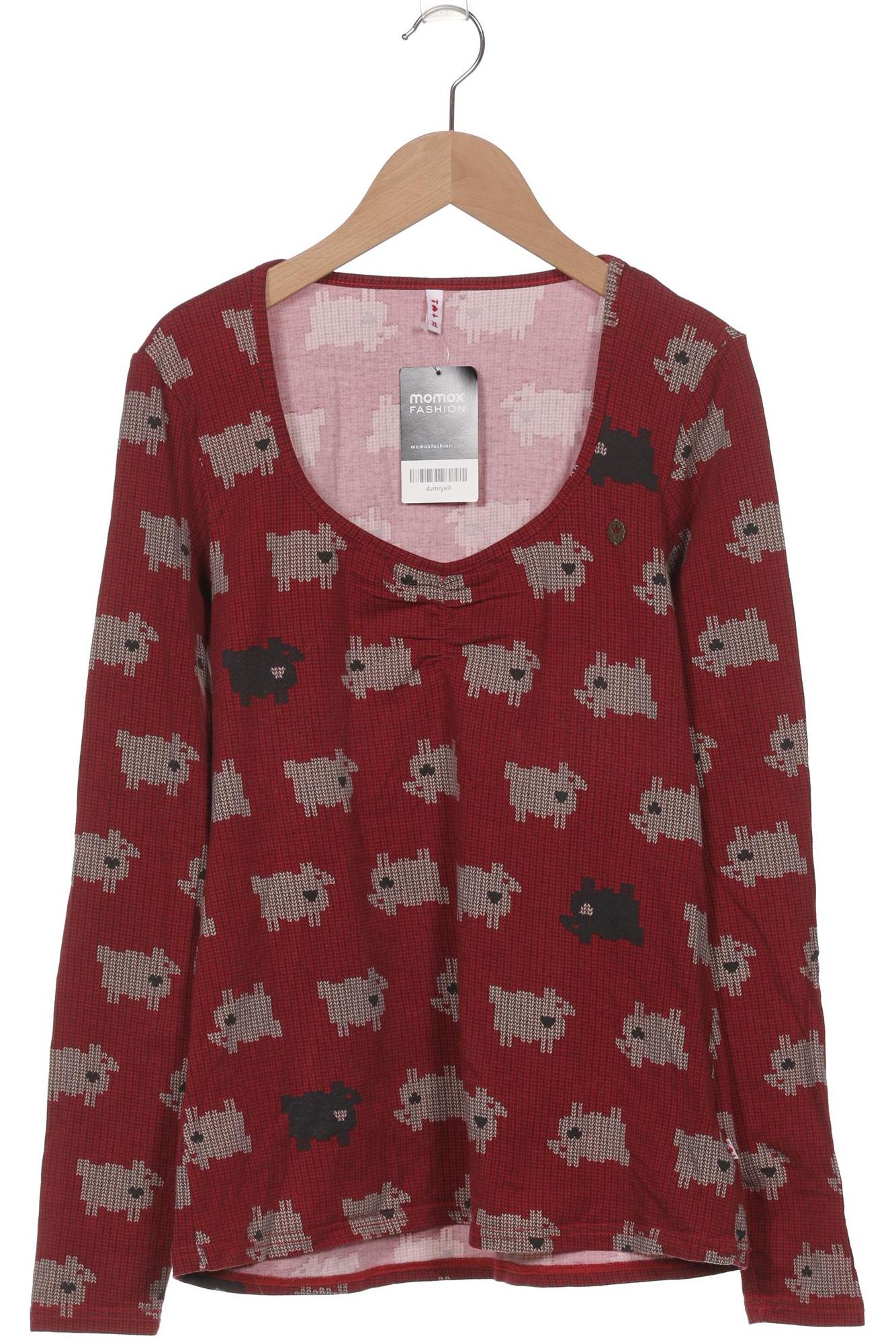 

Blutsgeschwister Damen Langarmshirt, rot, Gr. 44