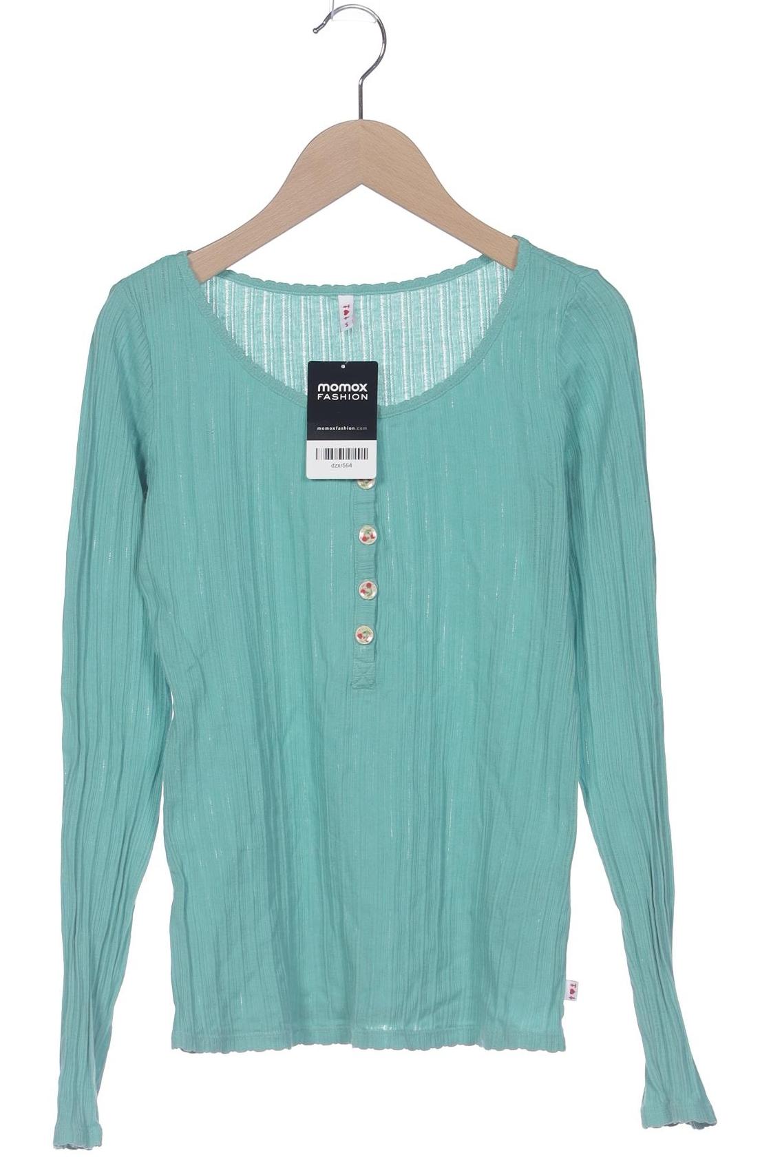 

Blutsgeschwister Damen Langarmshirt, türkis, Gr. 36