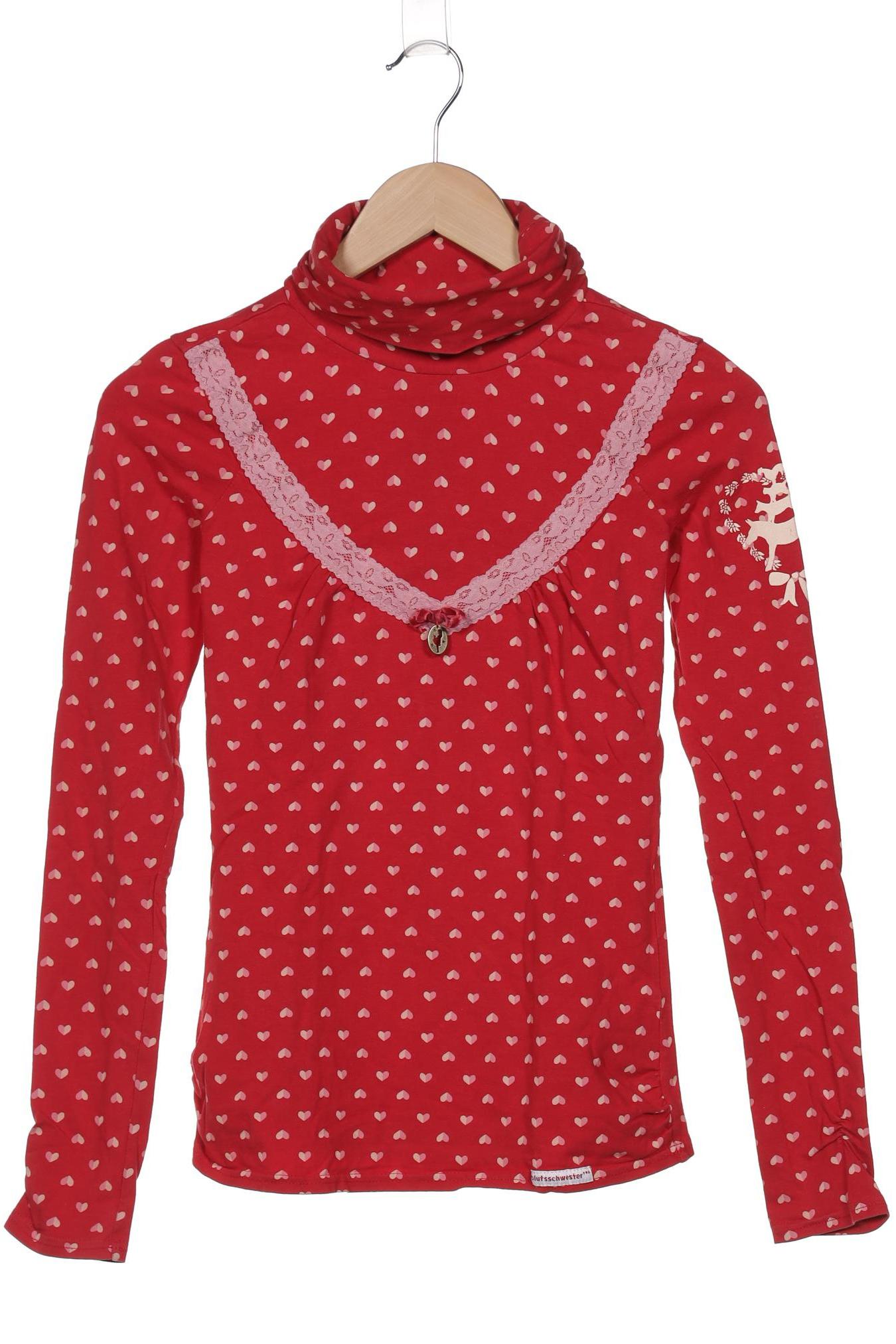 

Blutsgeschwister Damen Langarmshirt, rot, Gr. 36
