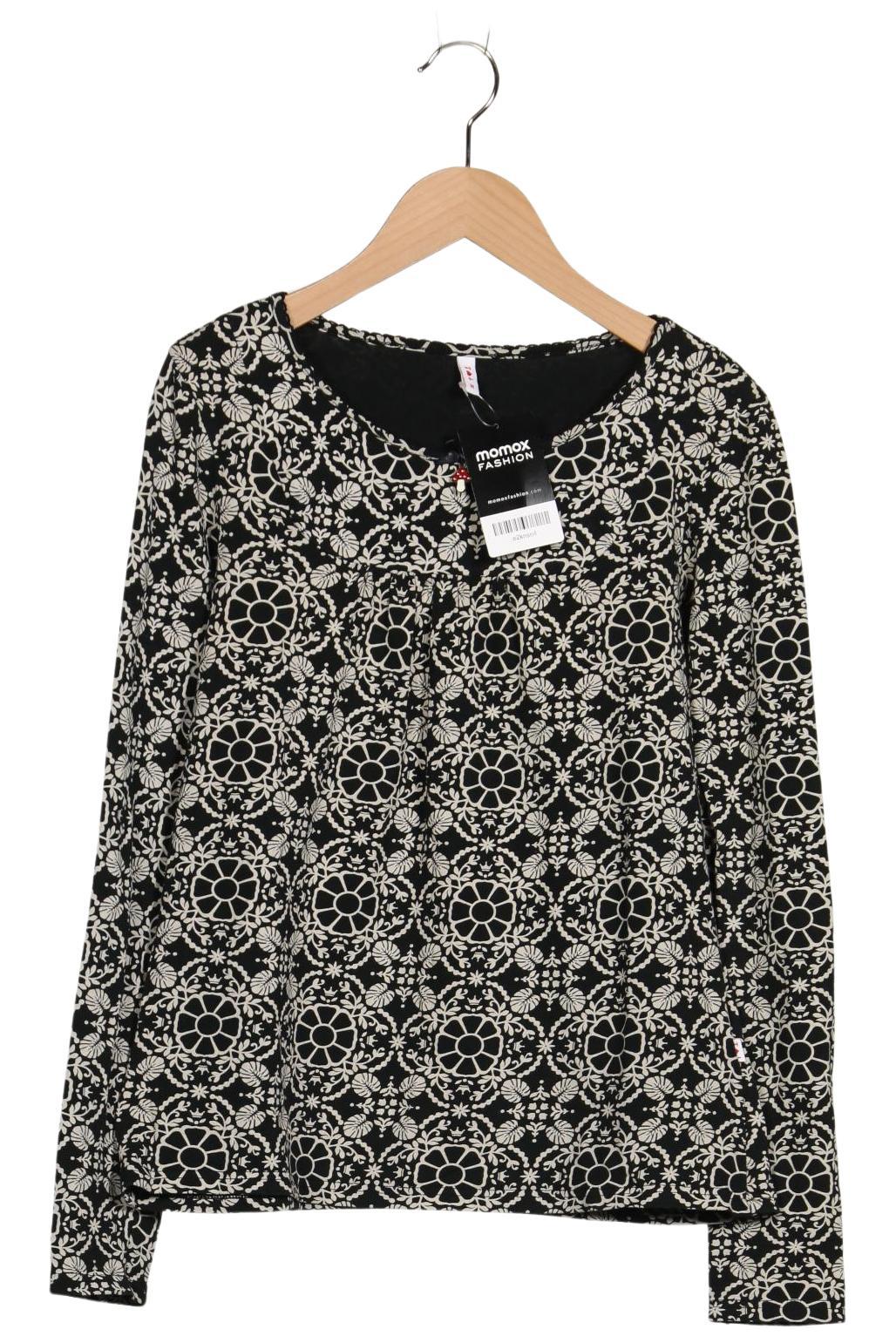 Thumbnail - Blutsgeschwister Damen Langarmshirt, schwarz, Gr. 38