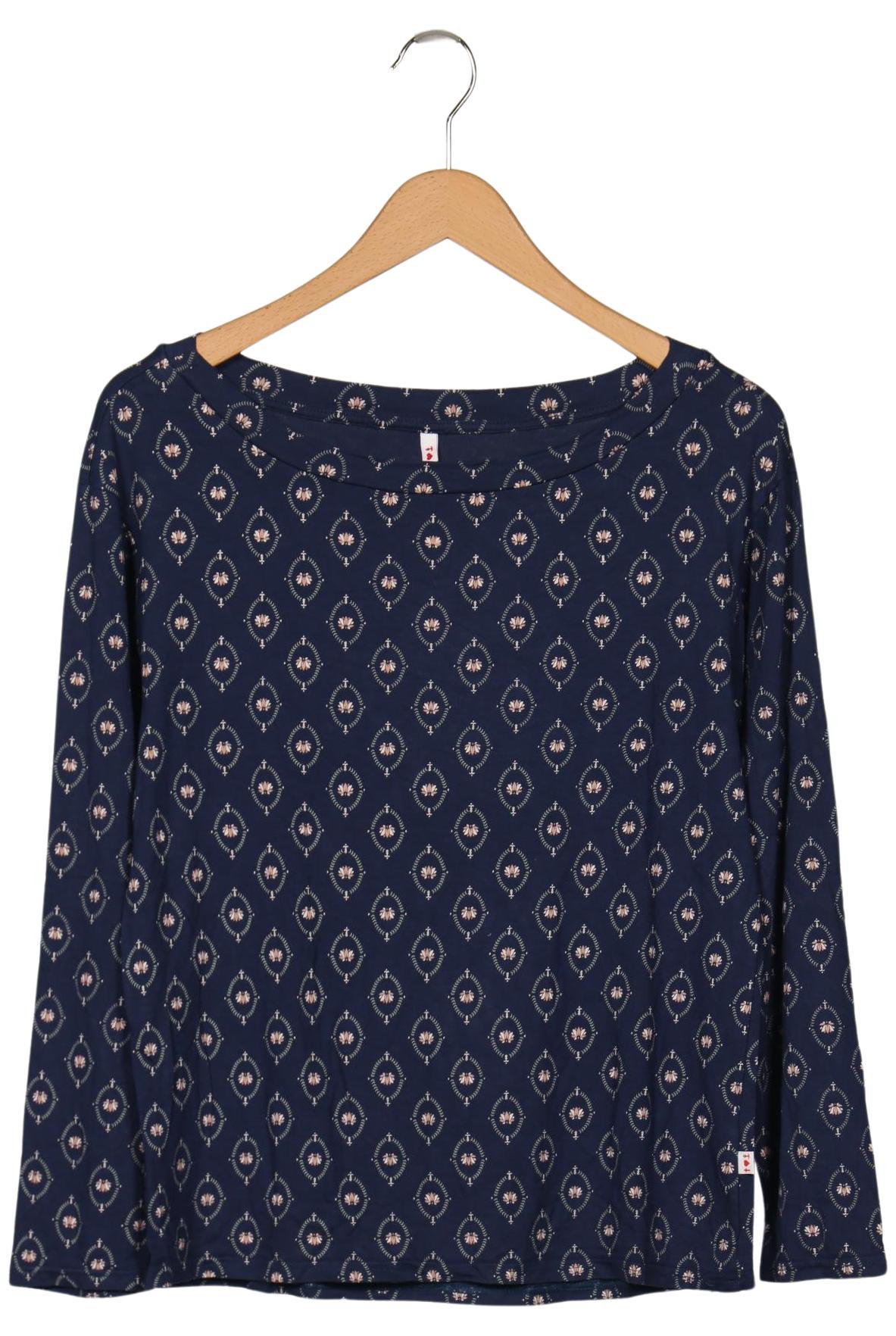 

Blutsgeschwister Damen Langarmshirt, marineblau, Gr. 36