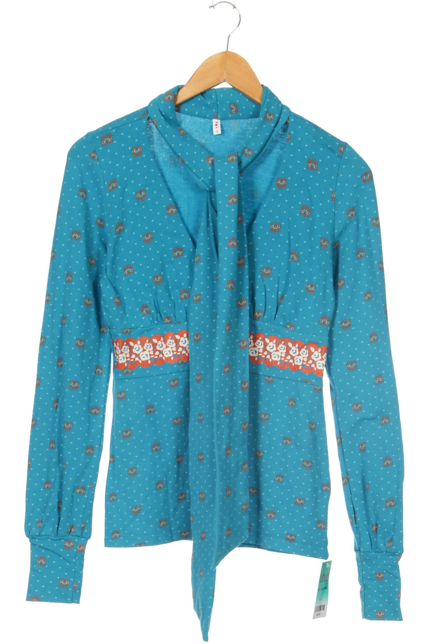 

Blutsgeschwister Damen Langarmshirt, blau, Gr.