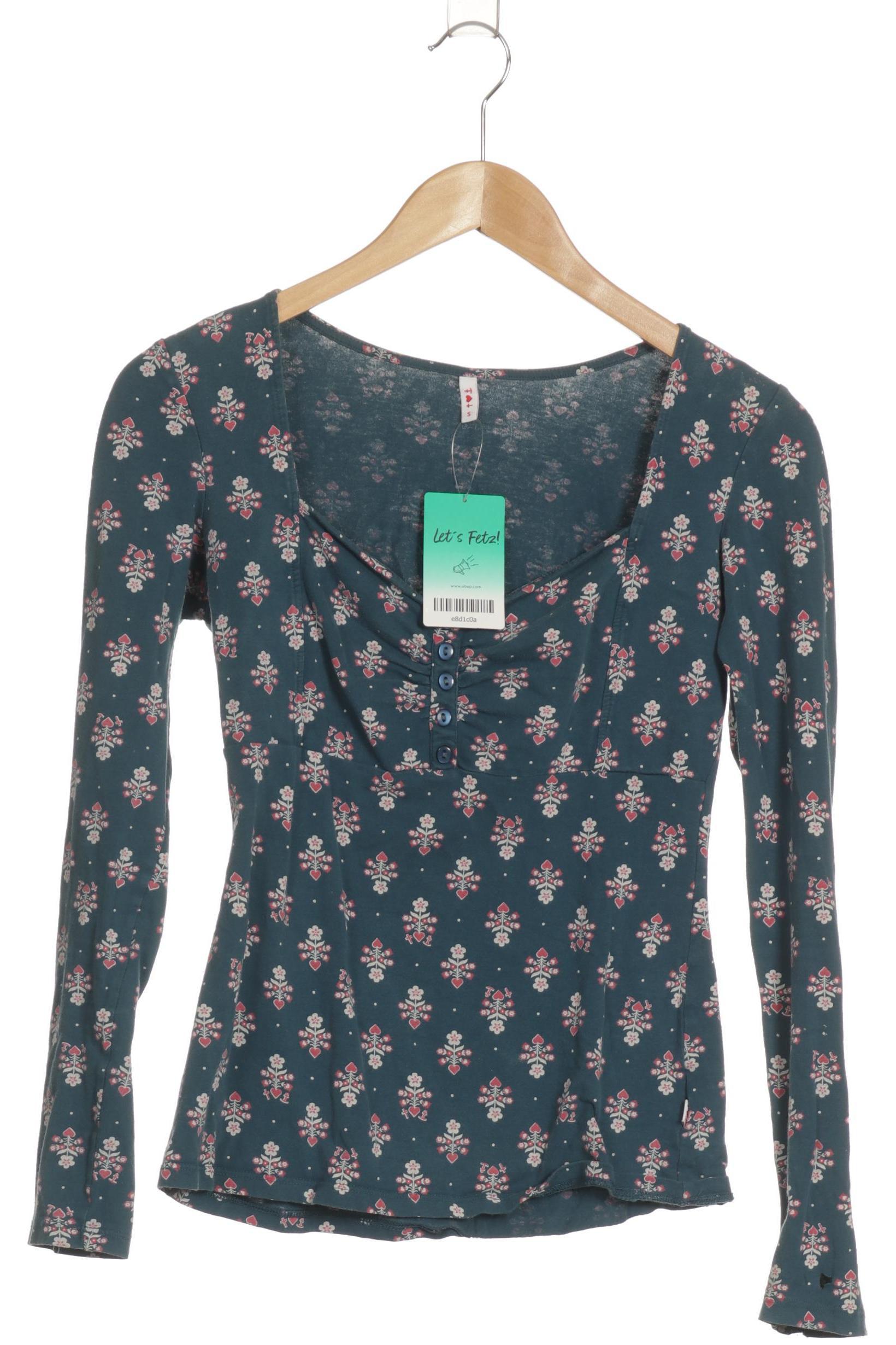 

Blutsgeschwister Damen Langarmshirt, blau, Gr.