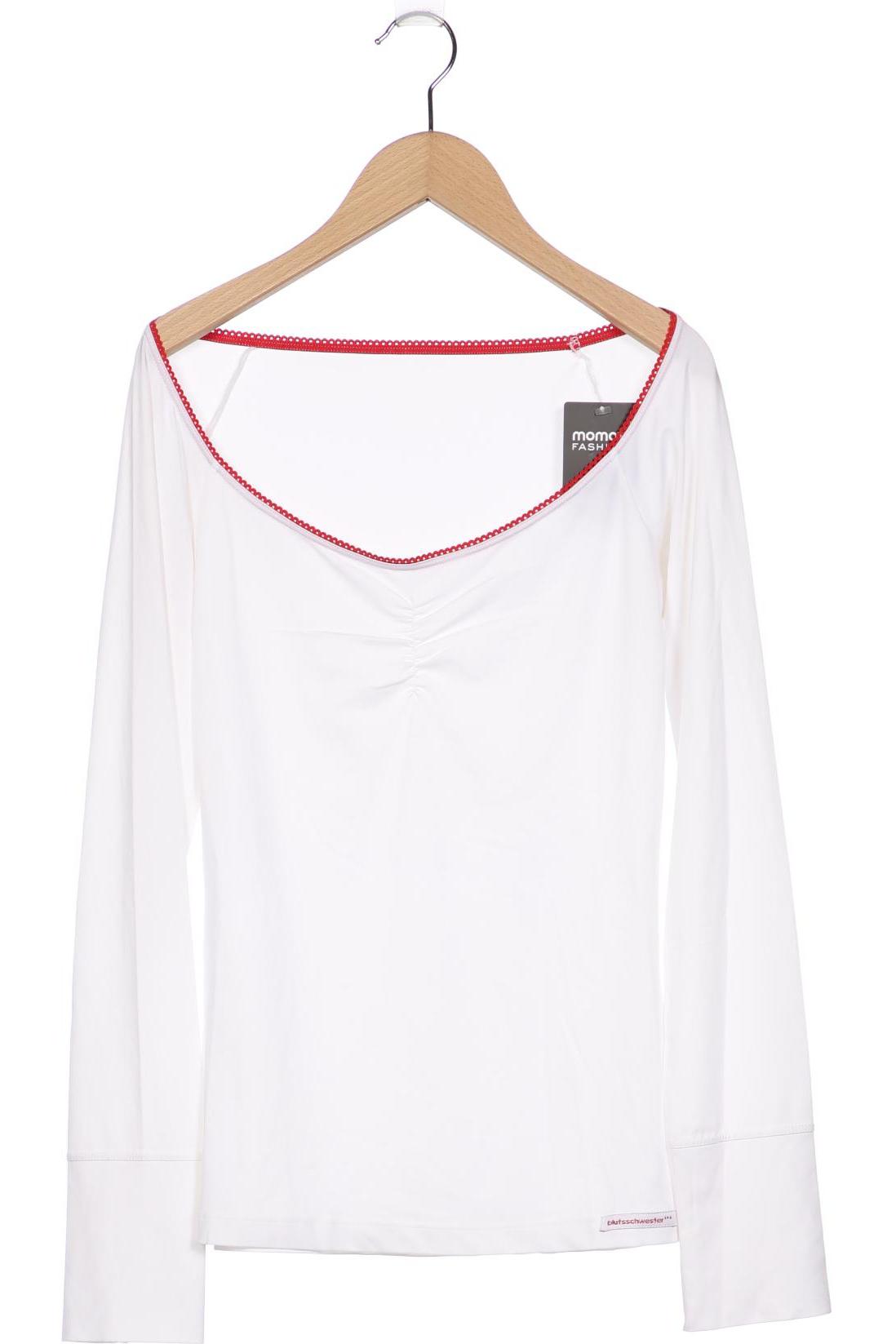 

Blutsgeschwister Damen Langarmshirt, weiß, Gr. 32