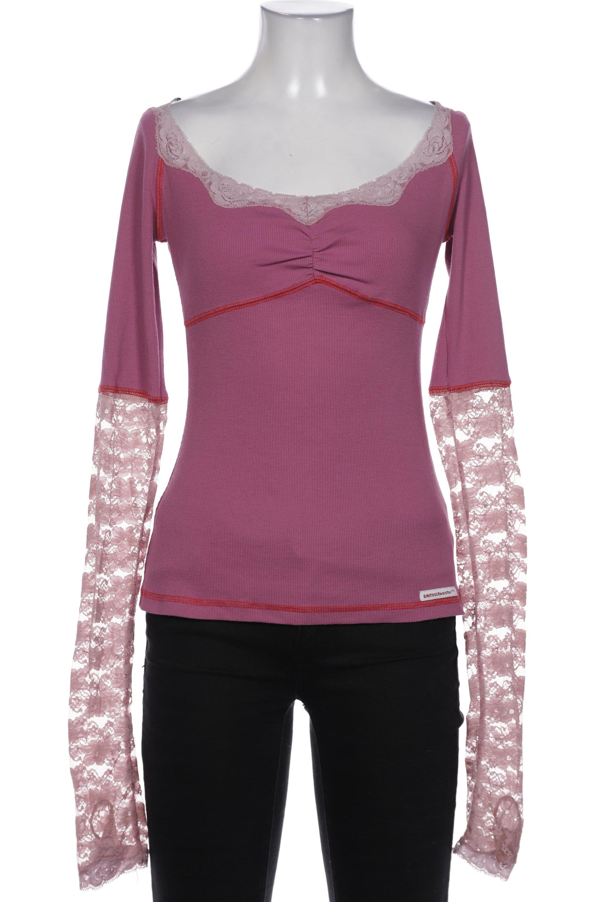 

Blutsgeschwister Damen Langarmshirt, pink, Gr. 34