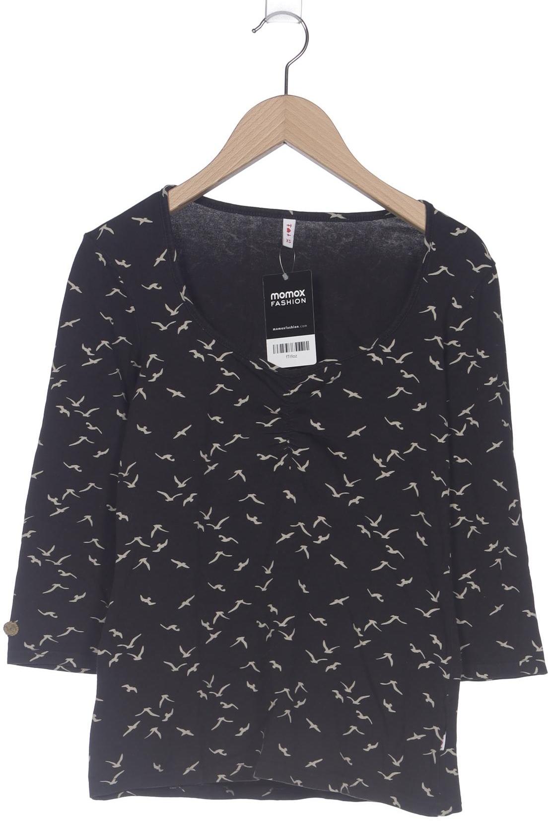 

Blutsgeschwister Damen Langarmshirt, schwarz, Gr. 34