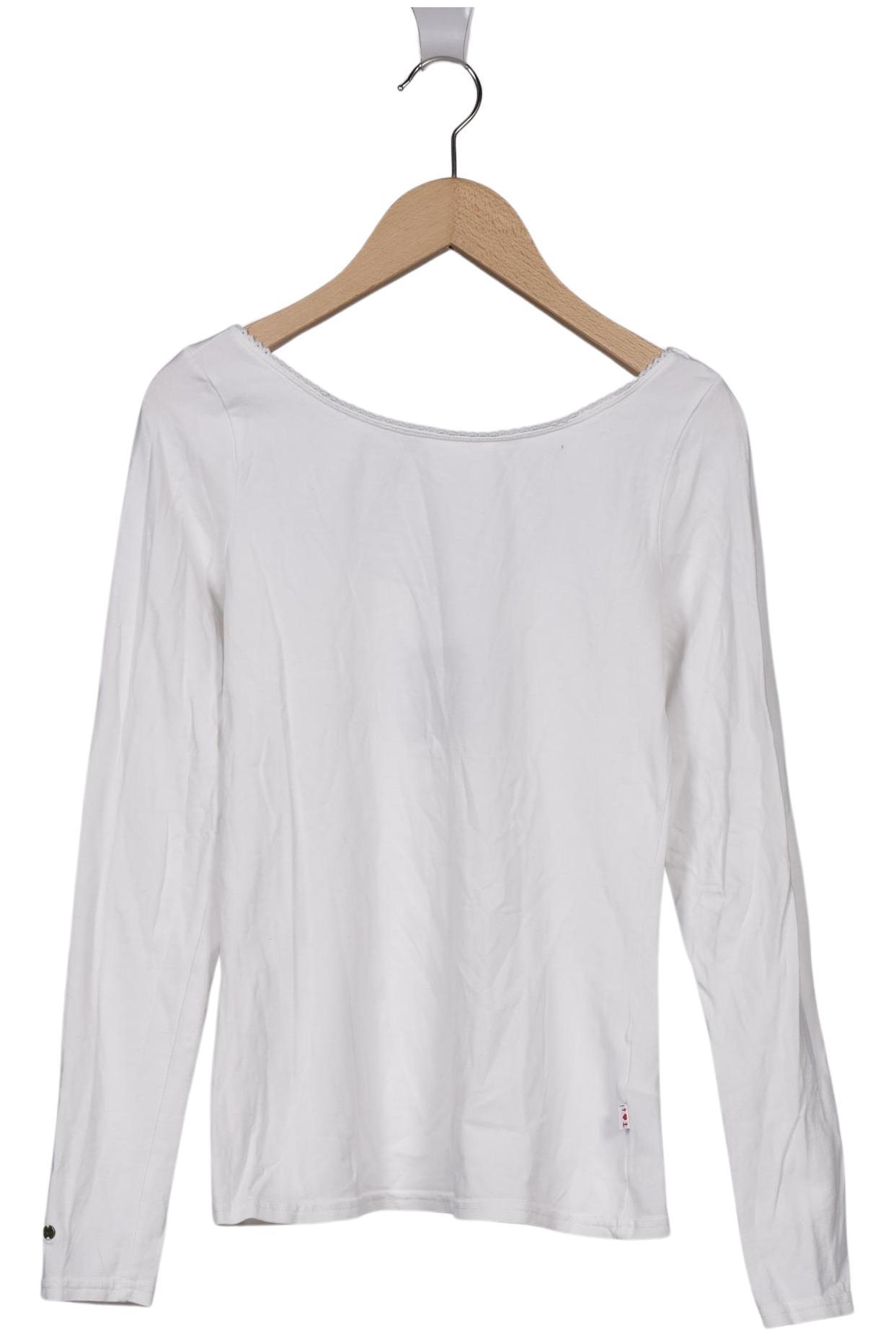 

Blutsgeschwister Damen Langarmshirt, weiß, Gr. 36