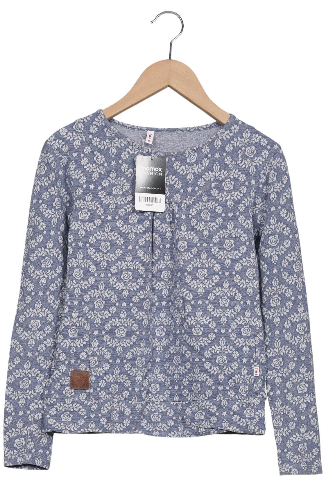 

Blutsgeschwister Damen Langarmshirt, blau, Gr. 34