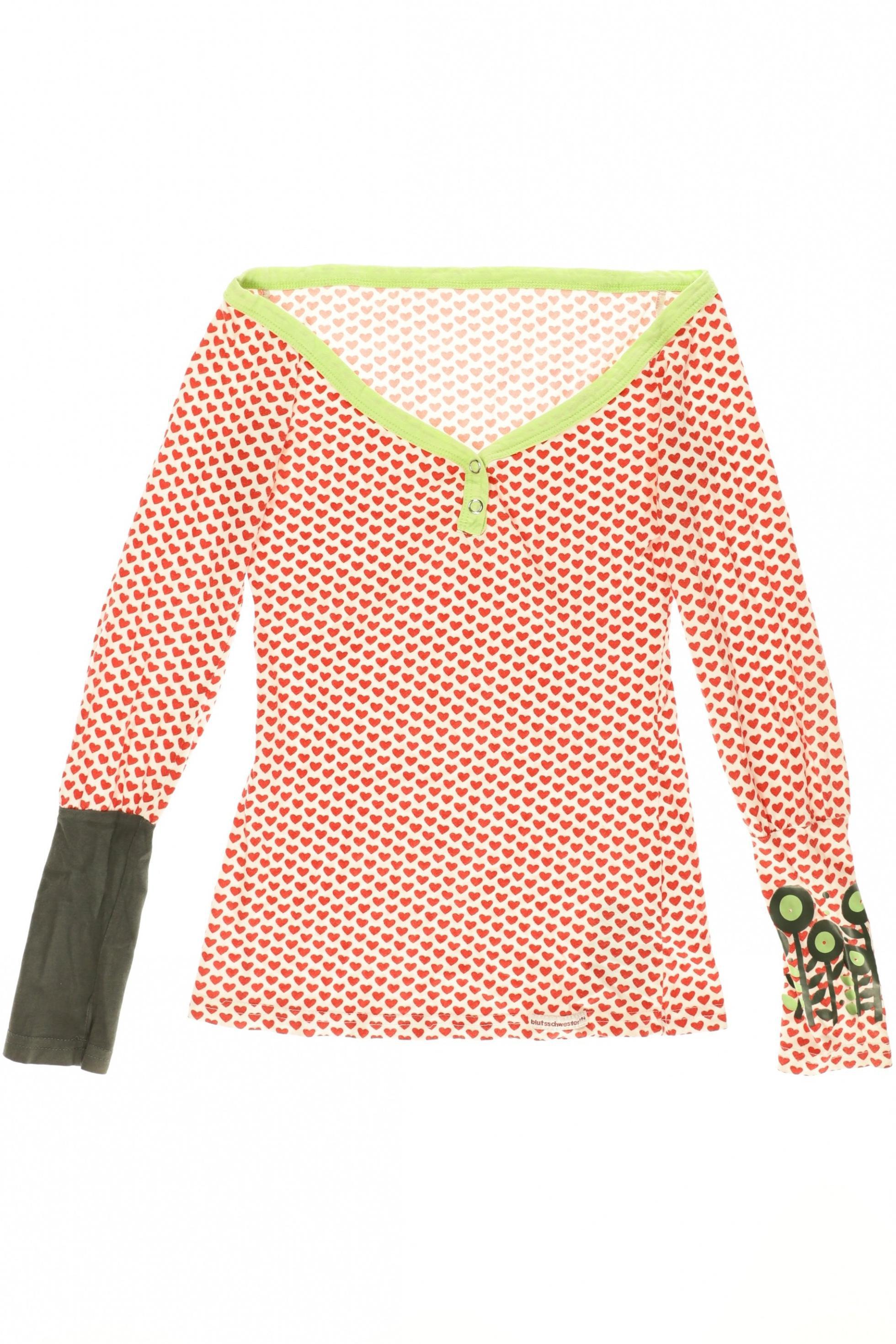 

Blutsgeschwister Damen Langarmshirt, rot, Gr.