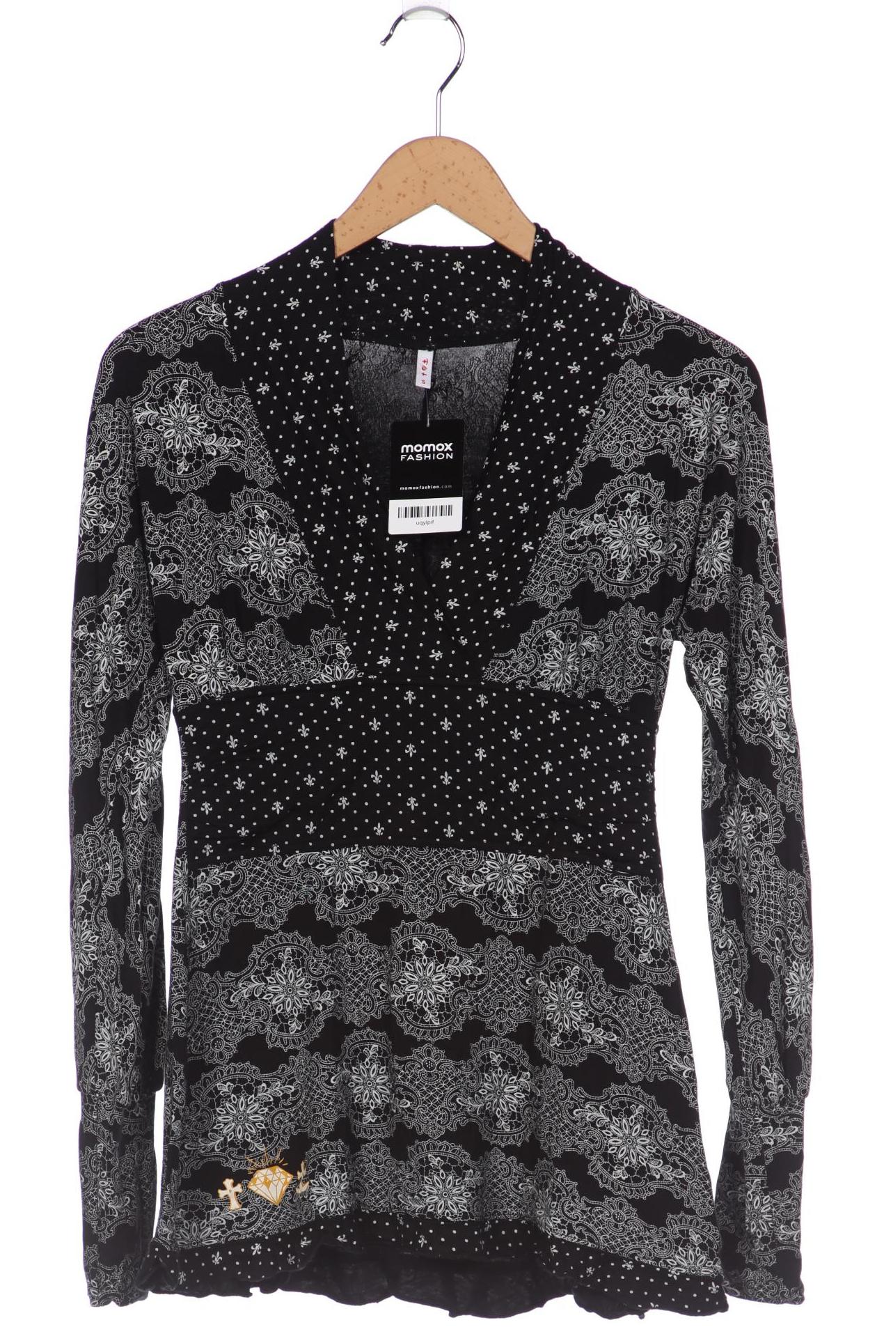 

Blutsgeschwister Damen Langarmshirt, schwarz, Gr. 36