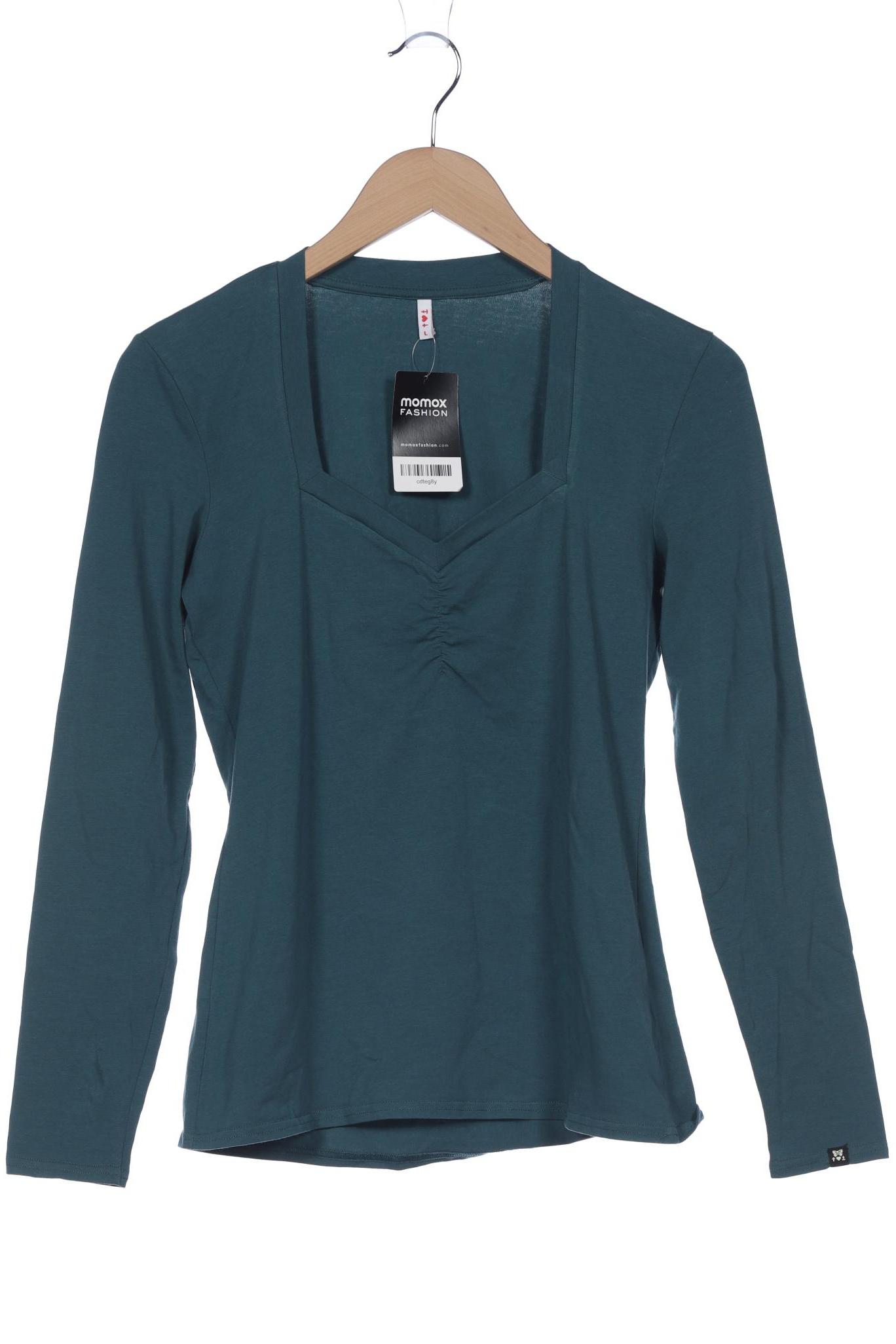 

Blutsgeschwister Damen Langarmshirt, türkis, Gr. 42