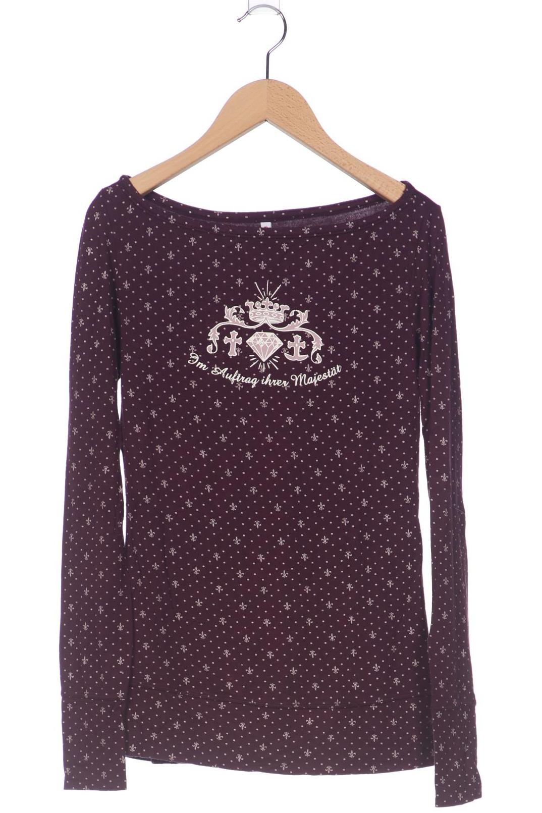 

Blutsgeschwister Damen Langarmshirt, bordeaux, Gr. 36