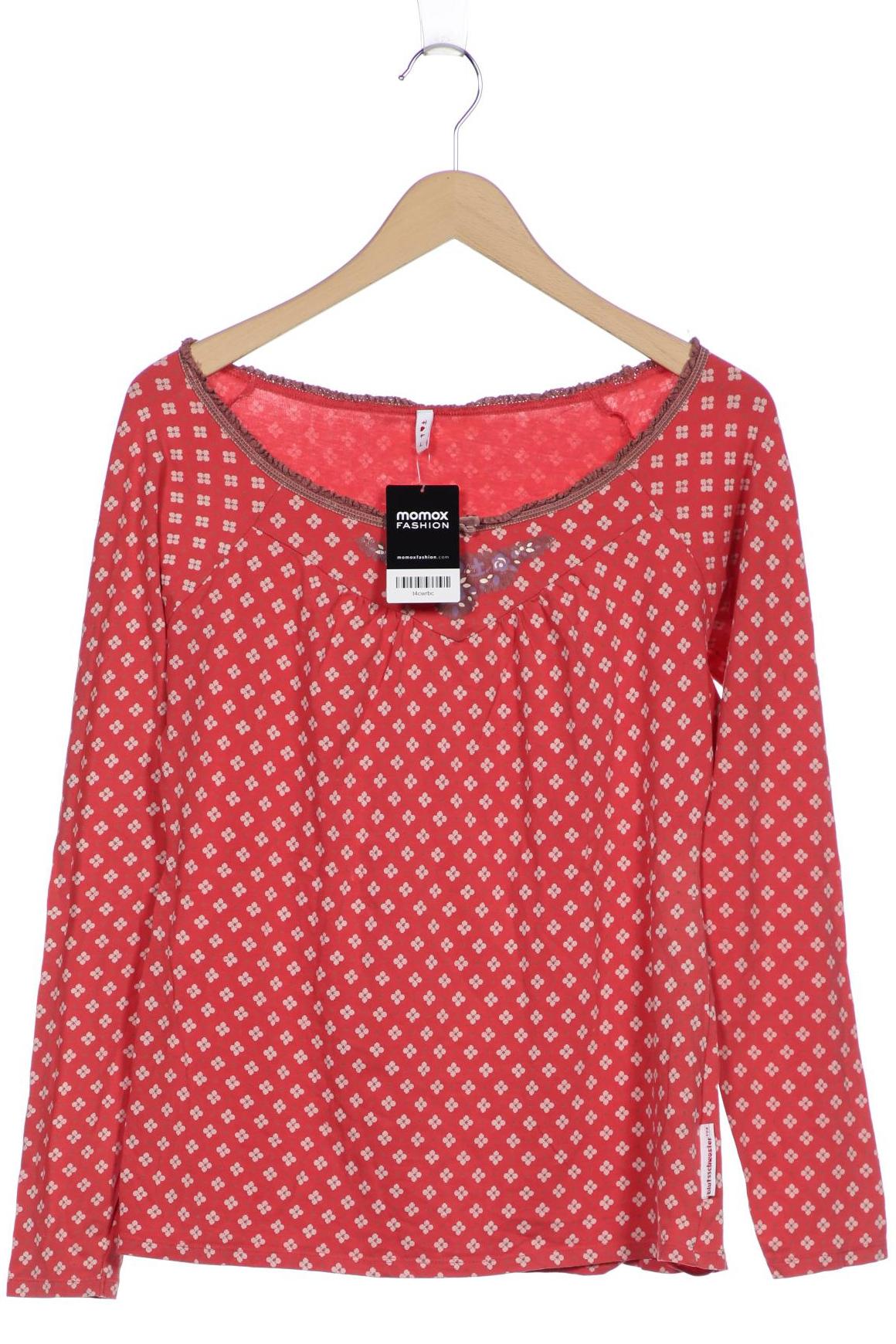 

Blutsgeschwister Damen Langarmshirt, rot