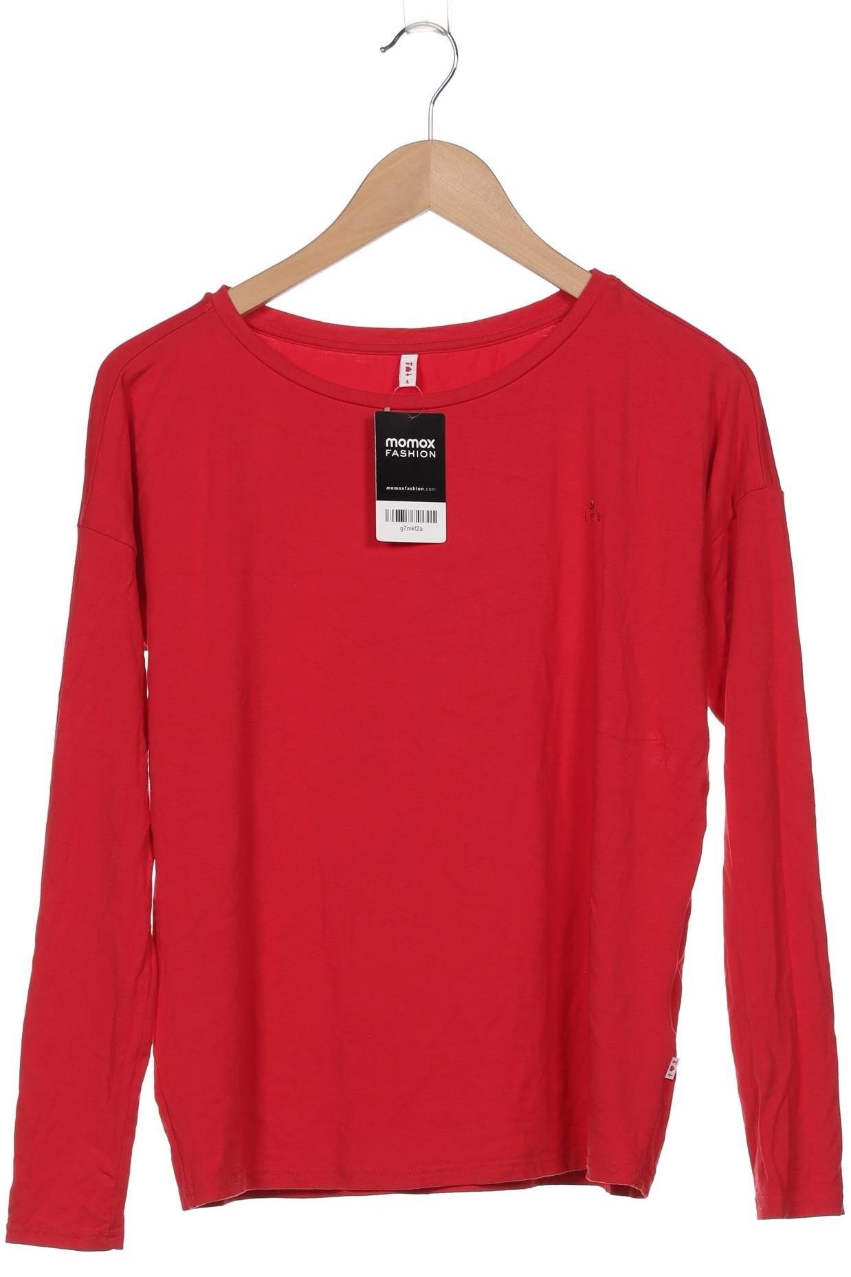 

Blutsgeschwister Damen Langarmshirt, rot, Gr. 42