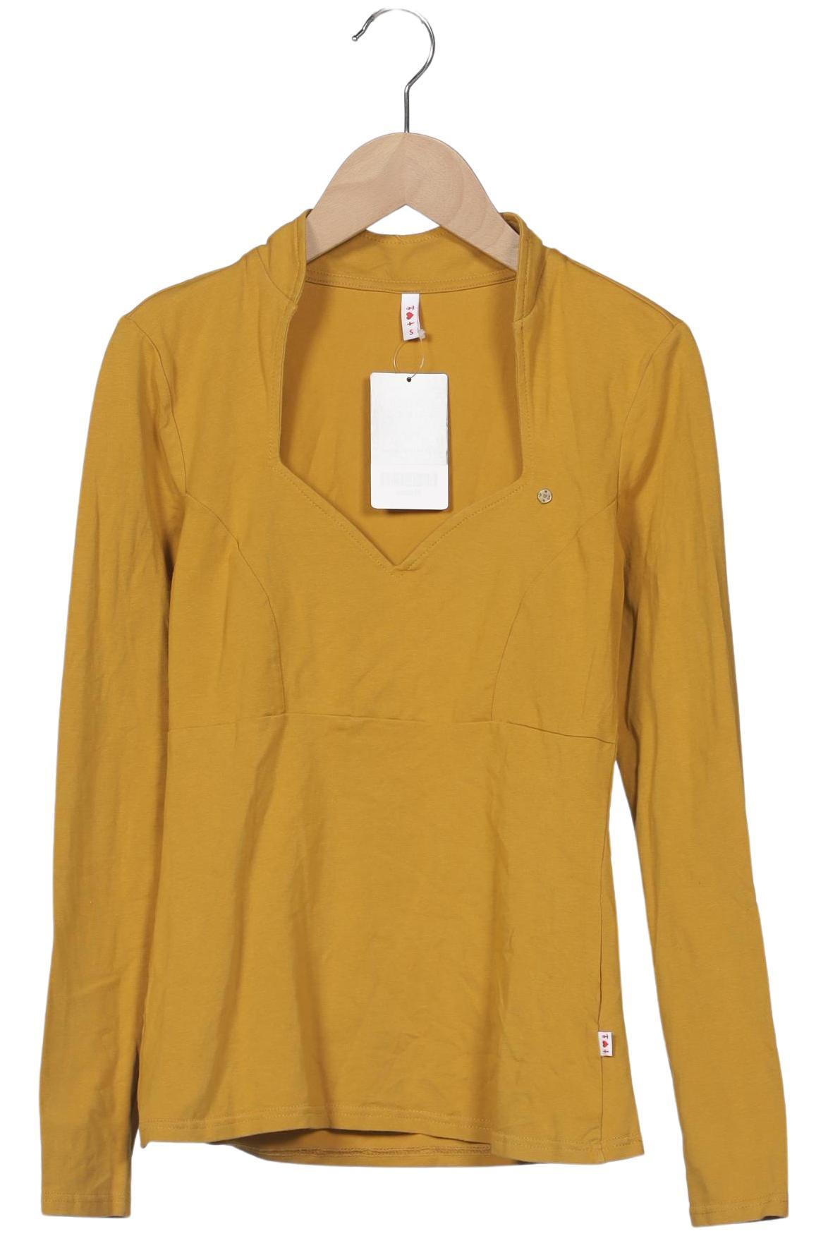 

Blutsgeschwister Damen Langarmshirt, gelb, Gr. 36