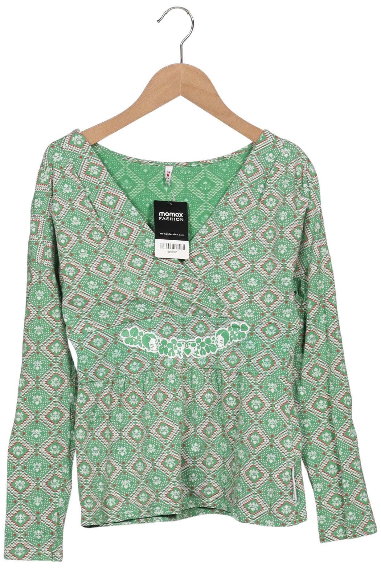 

Blutsgeschwister Damen Langarmshirt, grün, Gr. 38