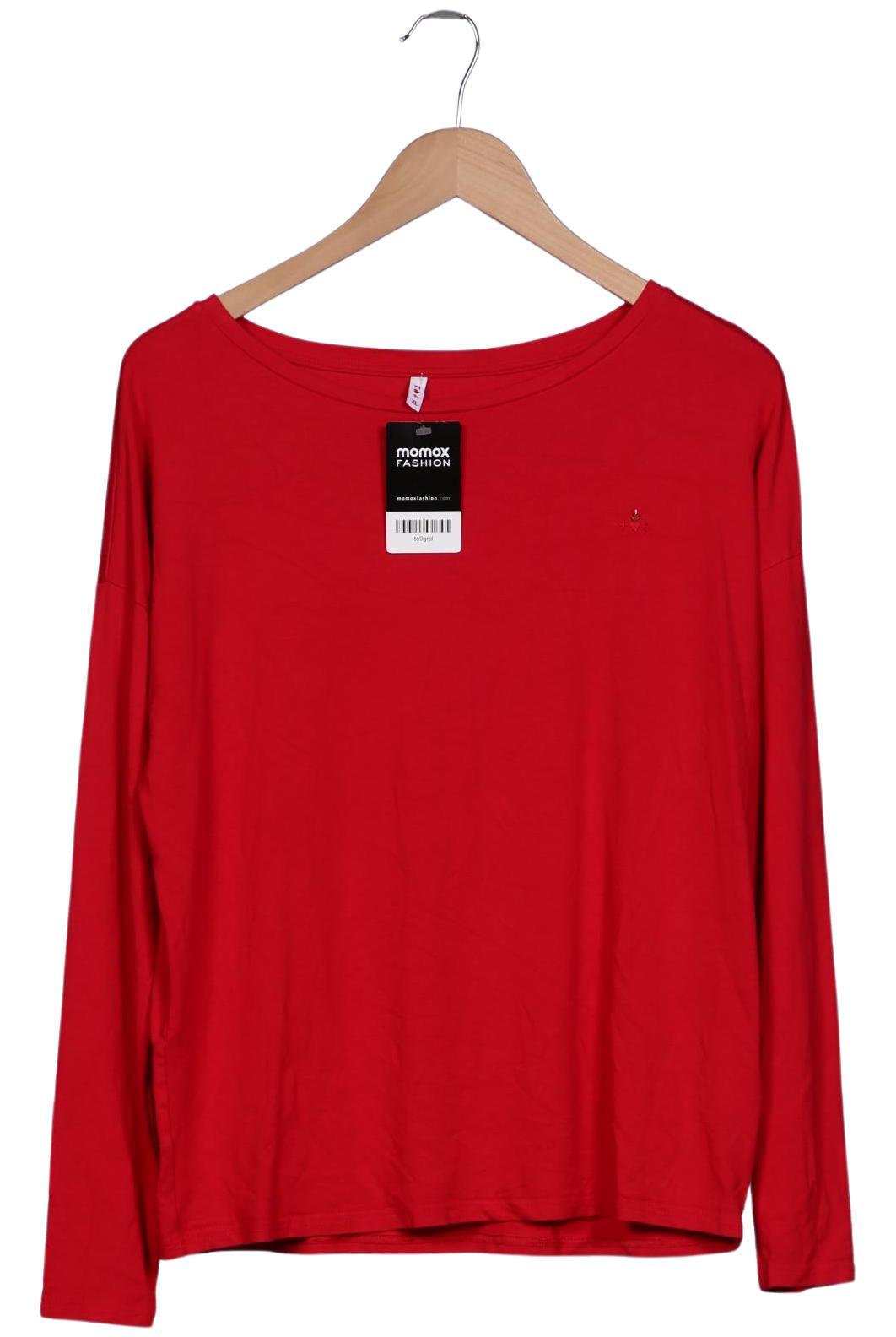 

Blutsgeschwister Damen Langarmshirt, rot, Gr. 44