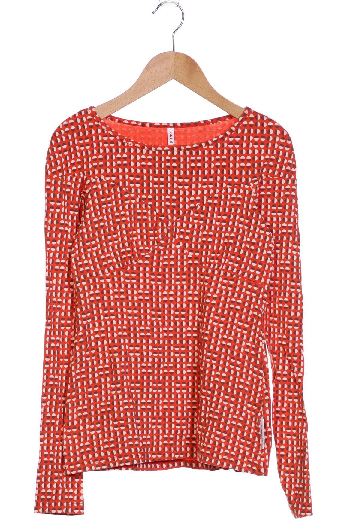 

Blutsgeschwister Damen Langarmshirt, rot