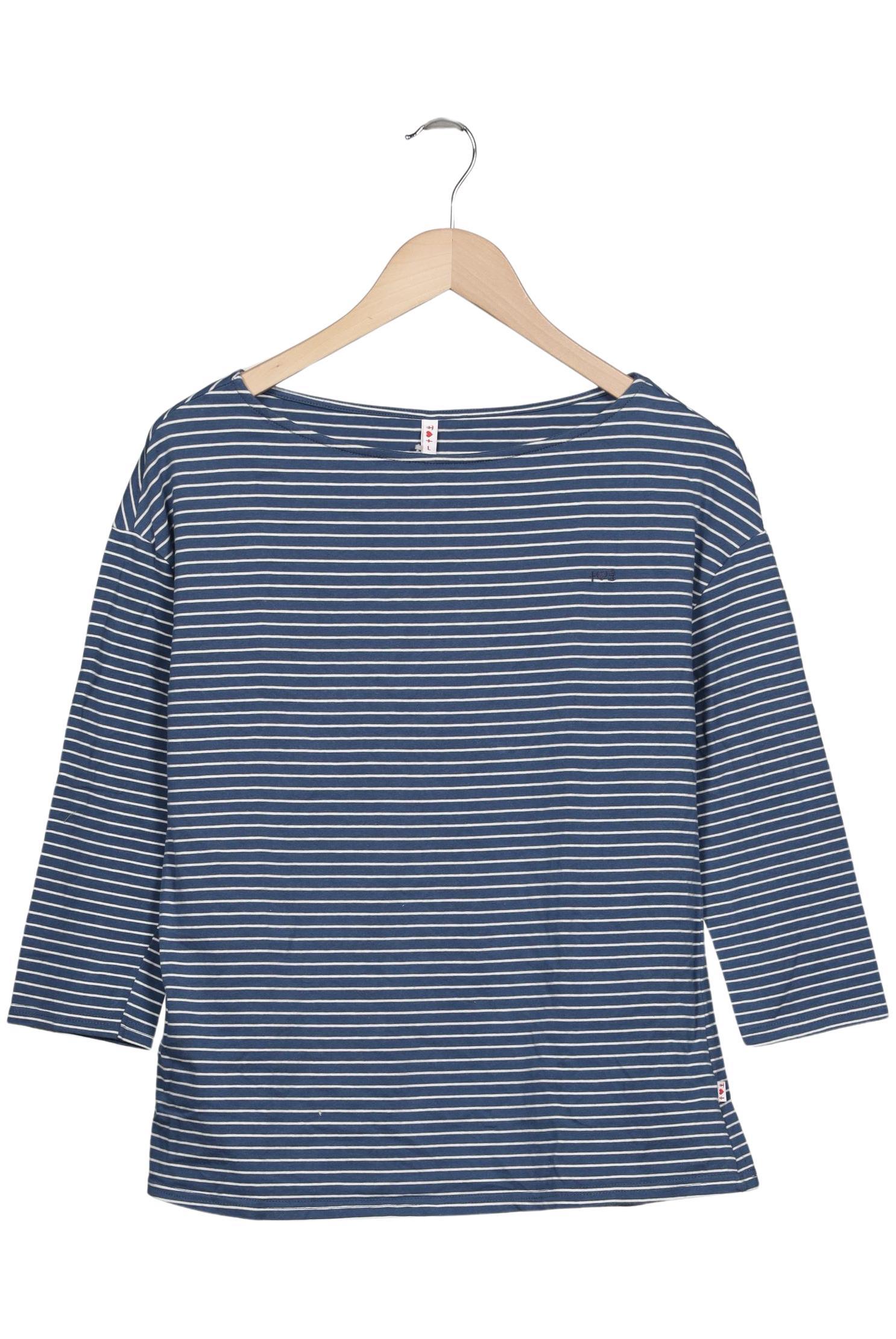 

Blutsgeschwister Damen Langarmshirt, blau, Gr. 42