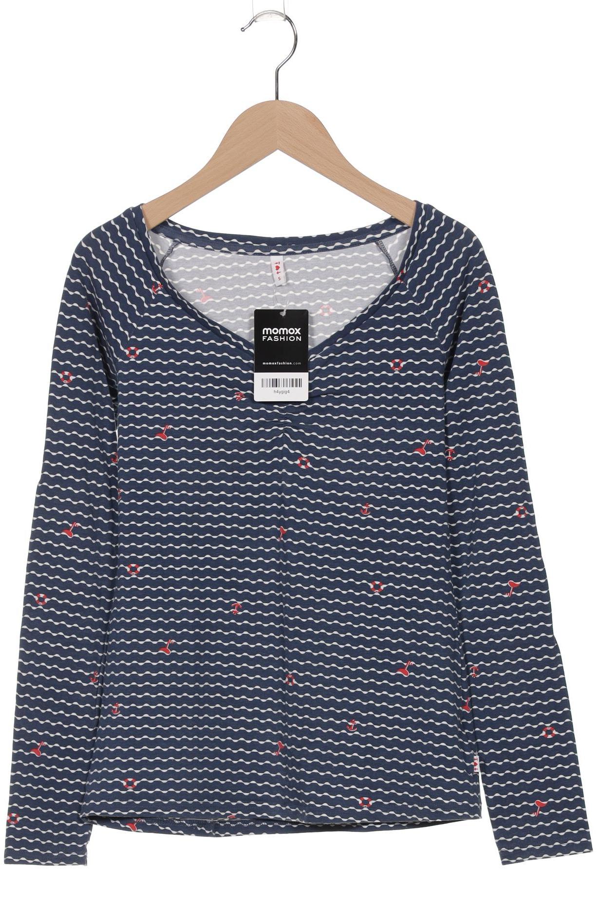 

Blutsgeschwister Damen Langarmshirt, marineblau, Gr. 36